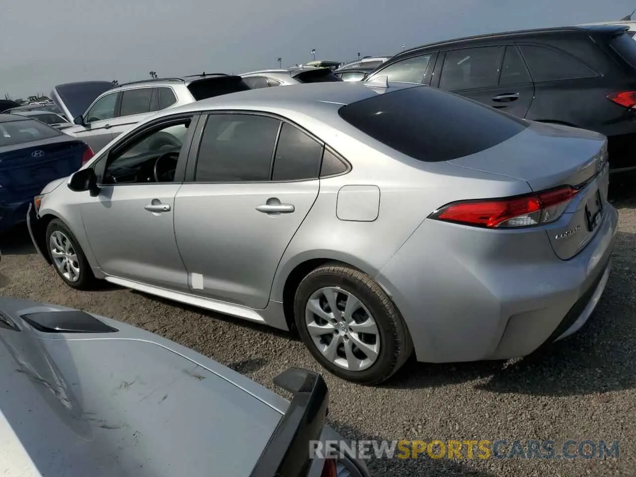 2 Фотография поврежденного автомобиля JTDEPMAE6MJ140802 TOYOTA COROLLA 2021