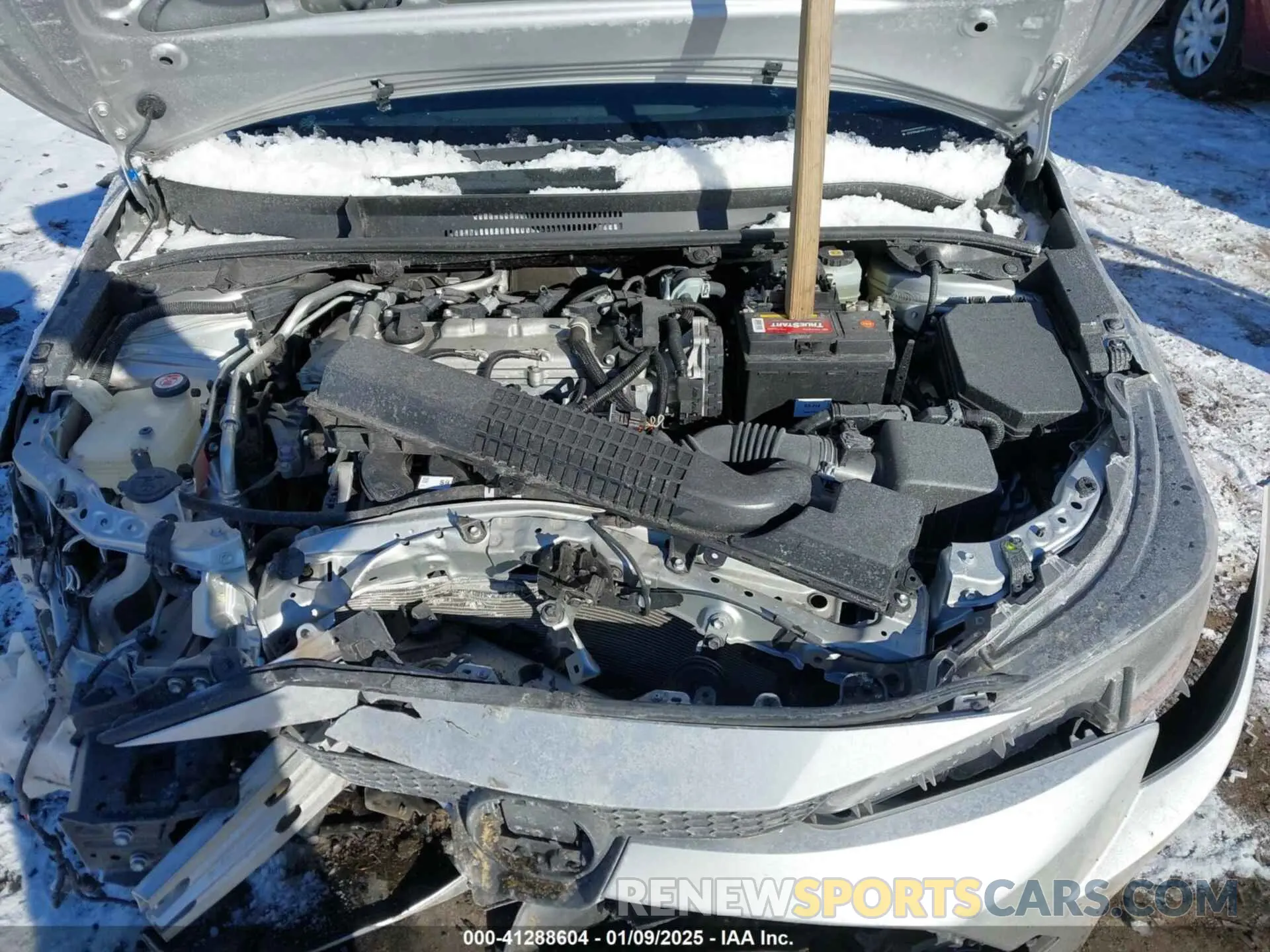 10 Photograph of a damaged car JTDEPMAE6MJ159186 TOYOTA COROLLA 2021