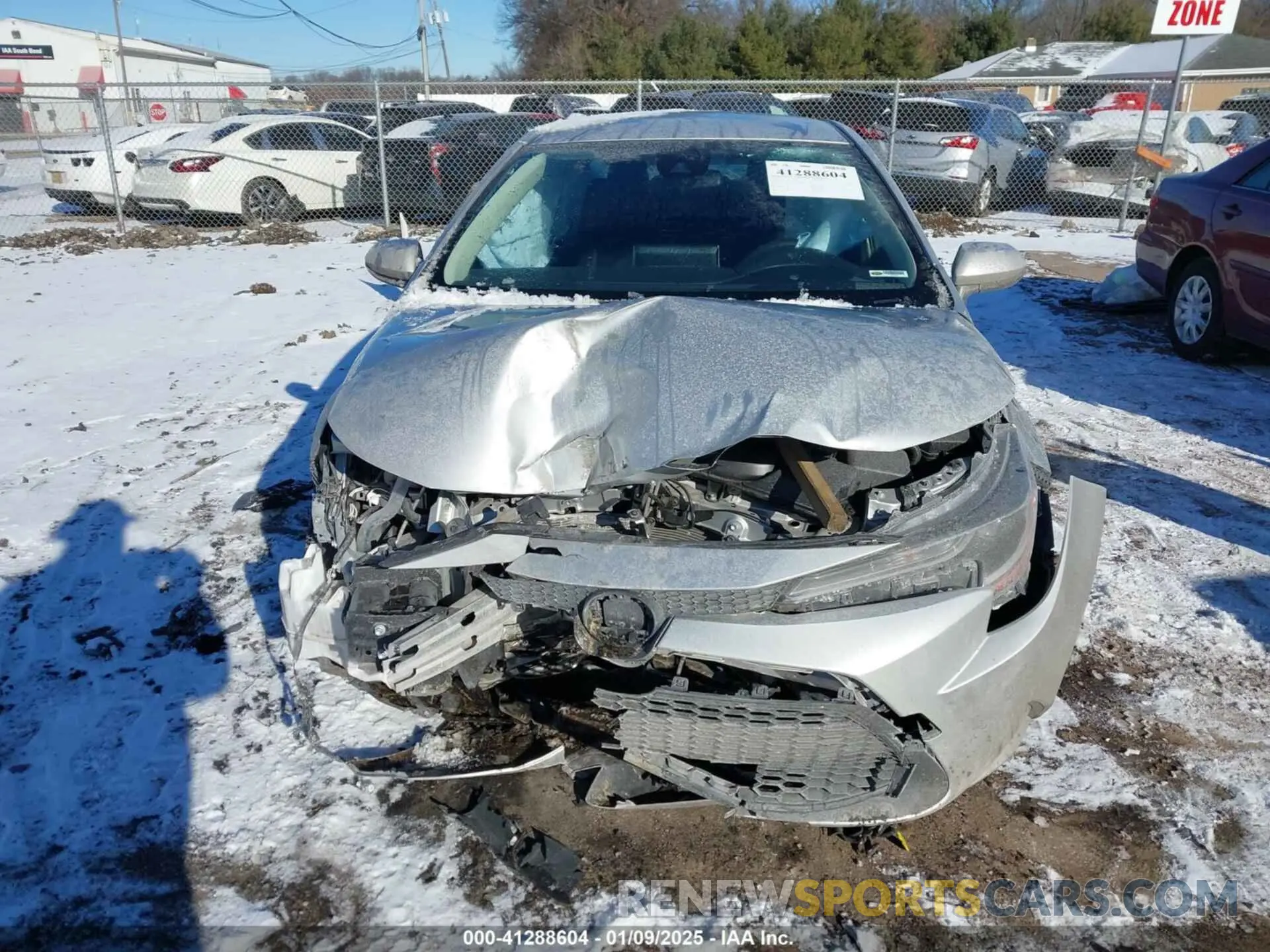 13 Photograph of a damaged car JTDEPMAE6MJ159186 TOYOTA COROLLA 2021