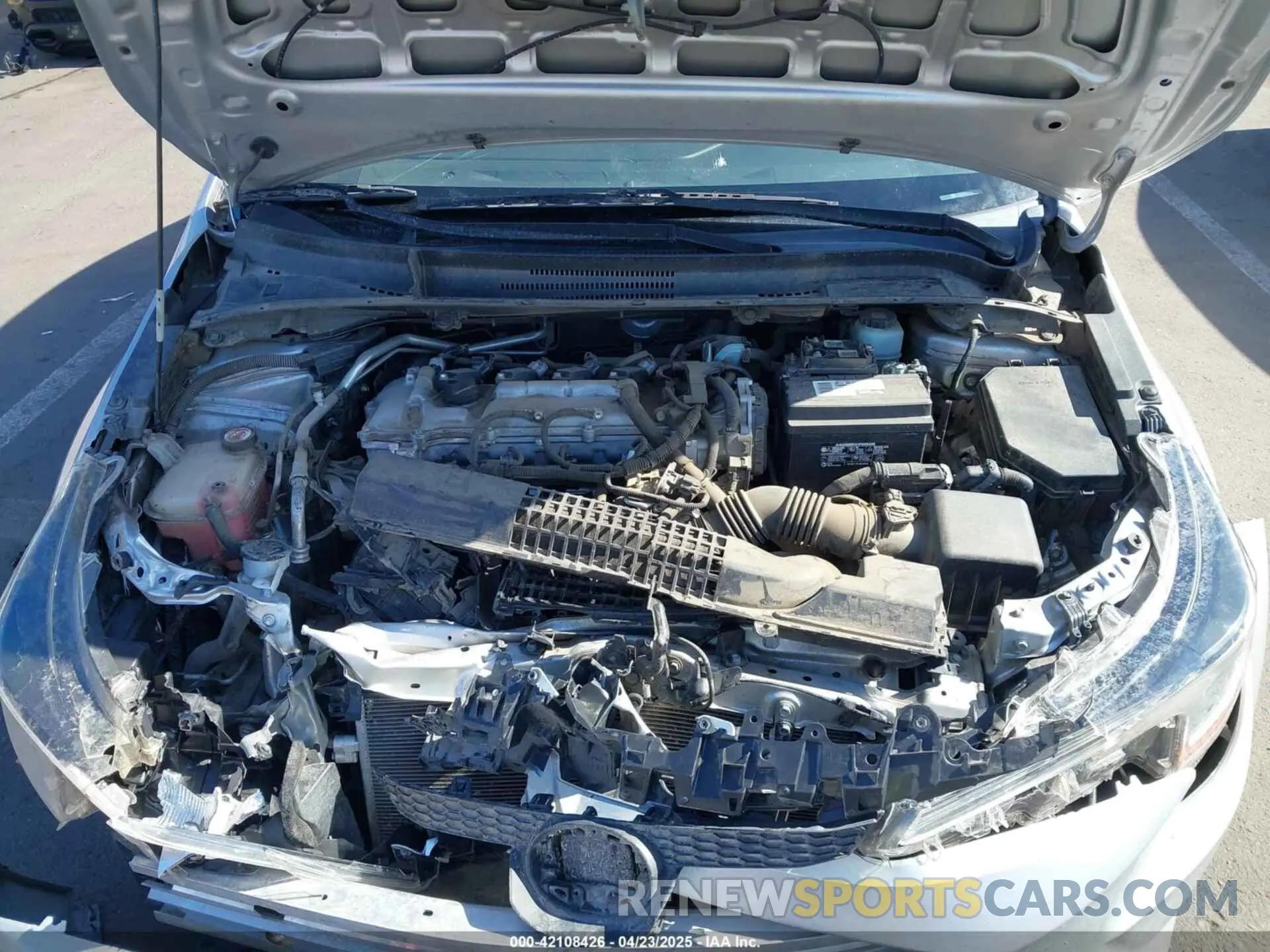 10 Photograph of a damaged car JTDEPMAE6MJ159494 TOYOTA COROLLA 2021