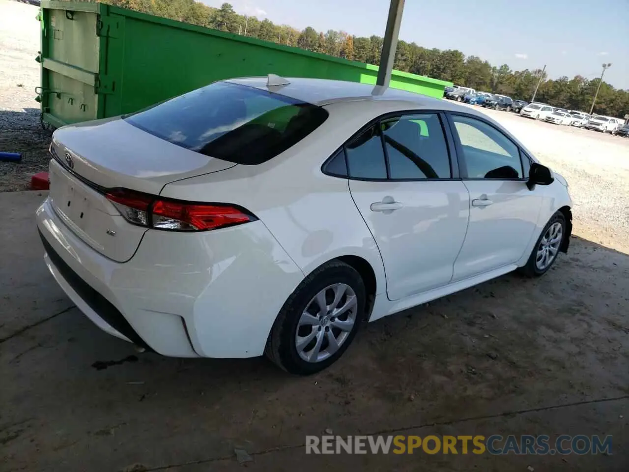 3 Photograph of a damaged car JTDEPMAE6MJ164887 TOYOTA COROLLA 2021