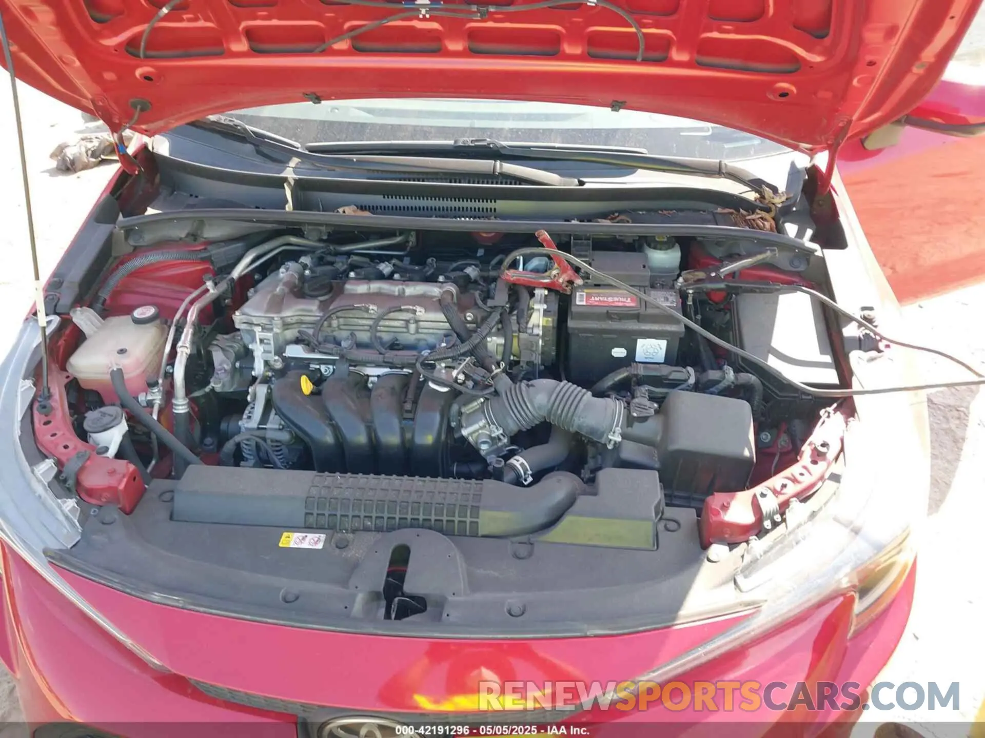 10 Фотография поврежденного автомобиля JTDEPMAE6MJ168776 TOYOTA COROLLA 2021