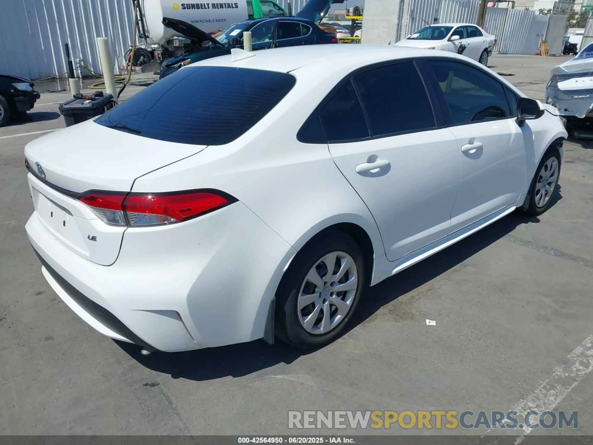 4 Фотография поврежденного автомобиля JTDEPMAE7MJ119716 TOYOTA COROLLA 2021