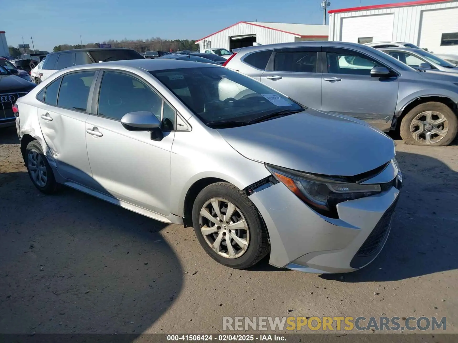 1 Photograph of a damaged car JTDEPMAE7MJ121269 TOYOTA COROLLA 2021