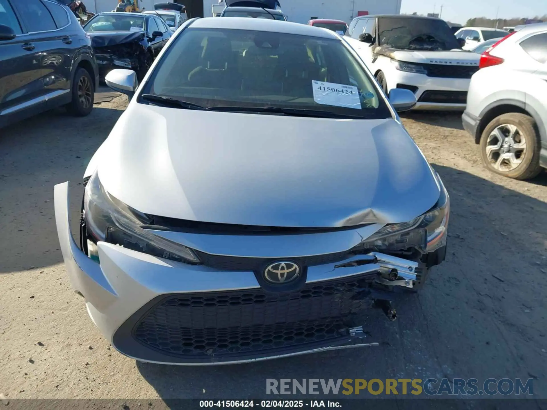 12 Photograph of a damaged car JTDEPMAE7MJ121269 TOYOTA COROLLA 2021