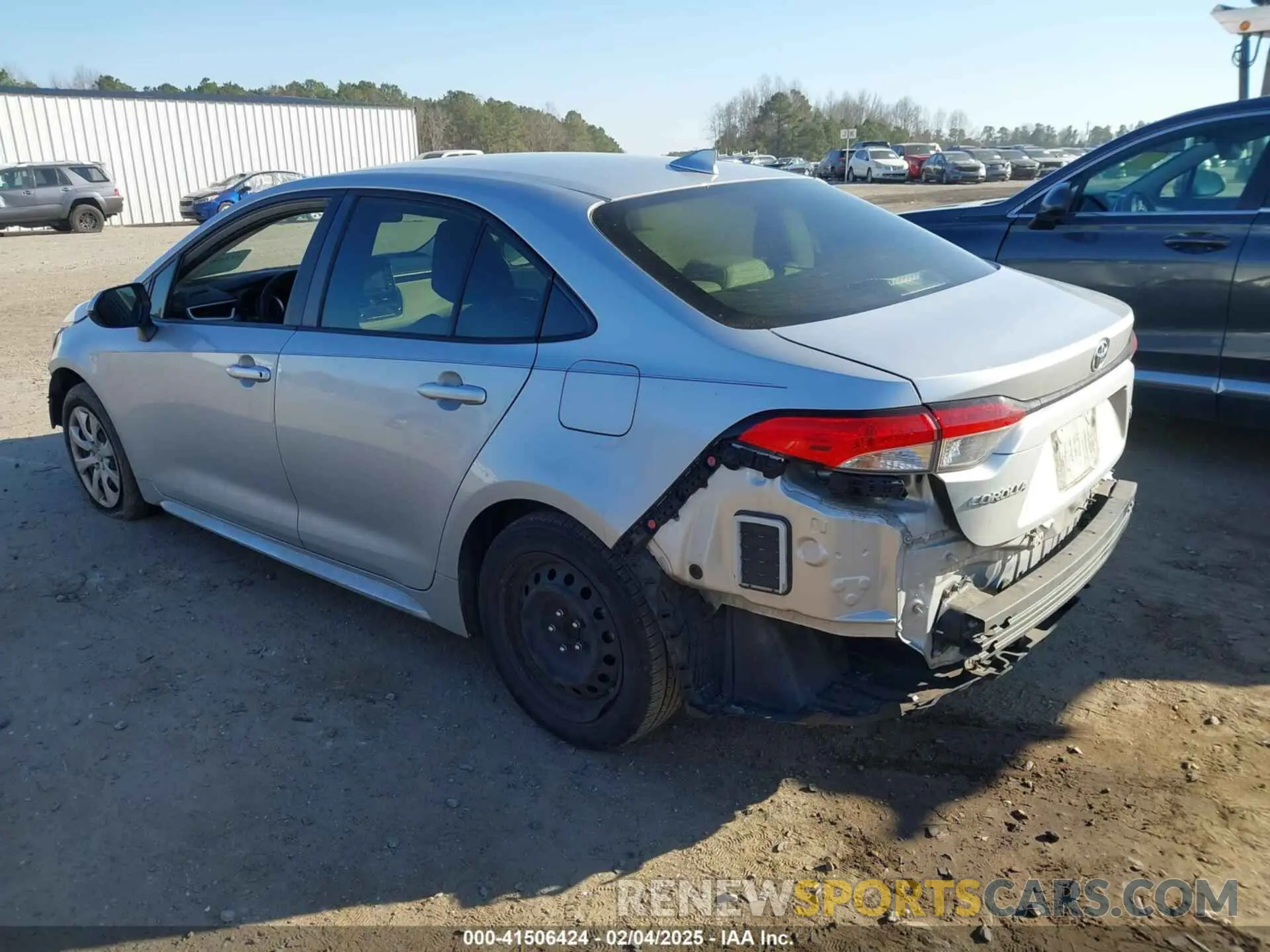 3 Photograph of a damaged car JTDEPMAE7MJ121269 TOYOTA COROLLA 2021