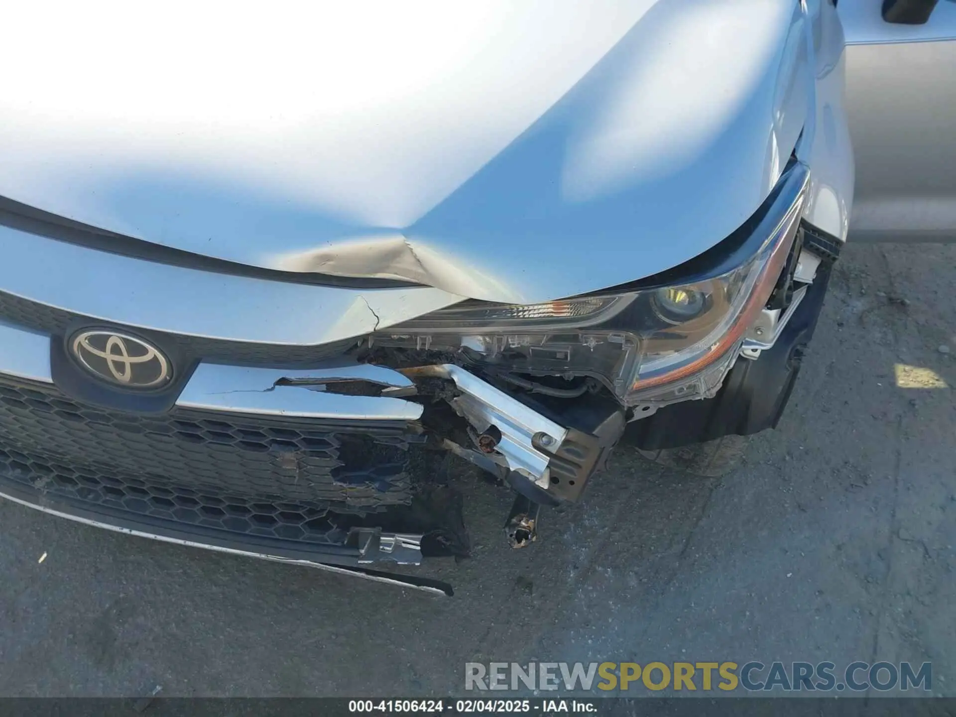 6 Photograph of a damaged car JTDEPMAE7MJ121269 TOYOTA COROLLA 2021