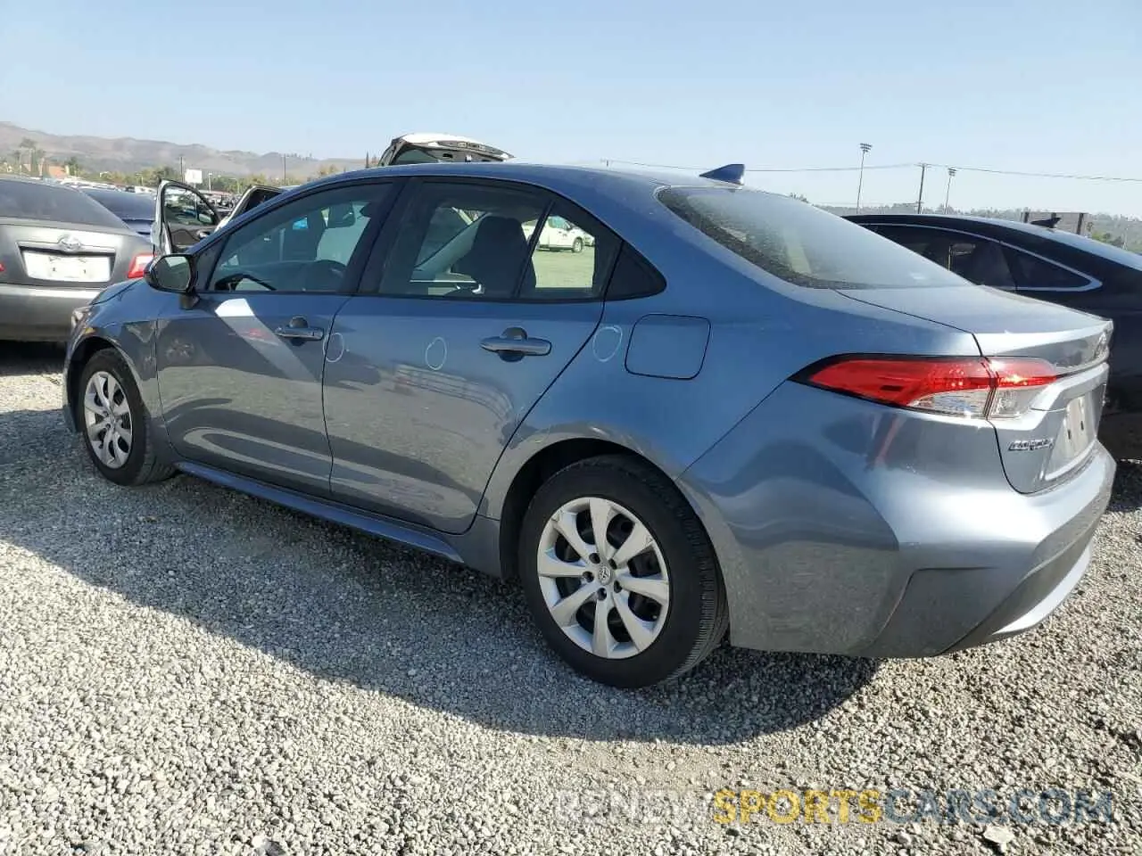 2 Фотография поврежденного автомобиля JTDEPMAE7MJ123202 TOYOTA COROLLA 2021