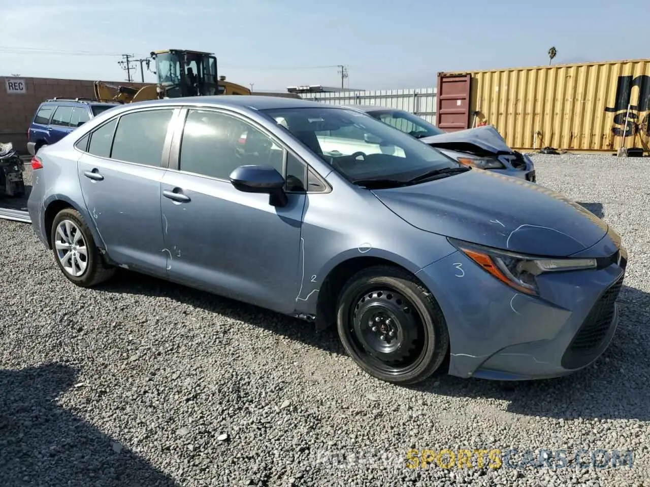 4 Фотография поврежденного автомобиля JTDEPMAE7MJ123202 TOYOTA COROLLA 2021