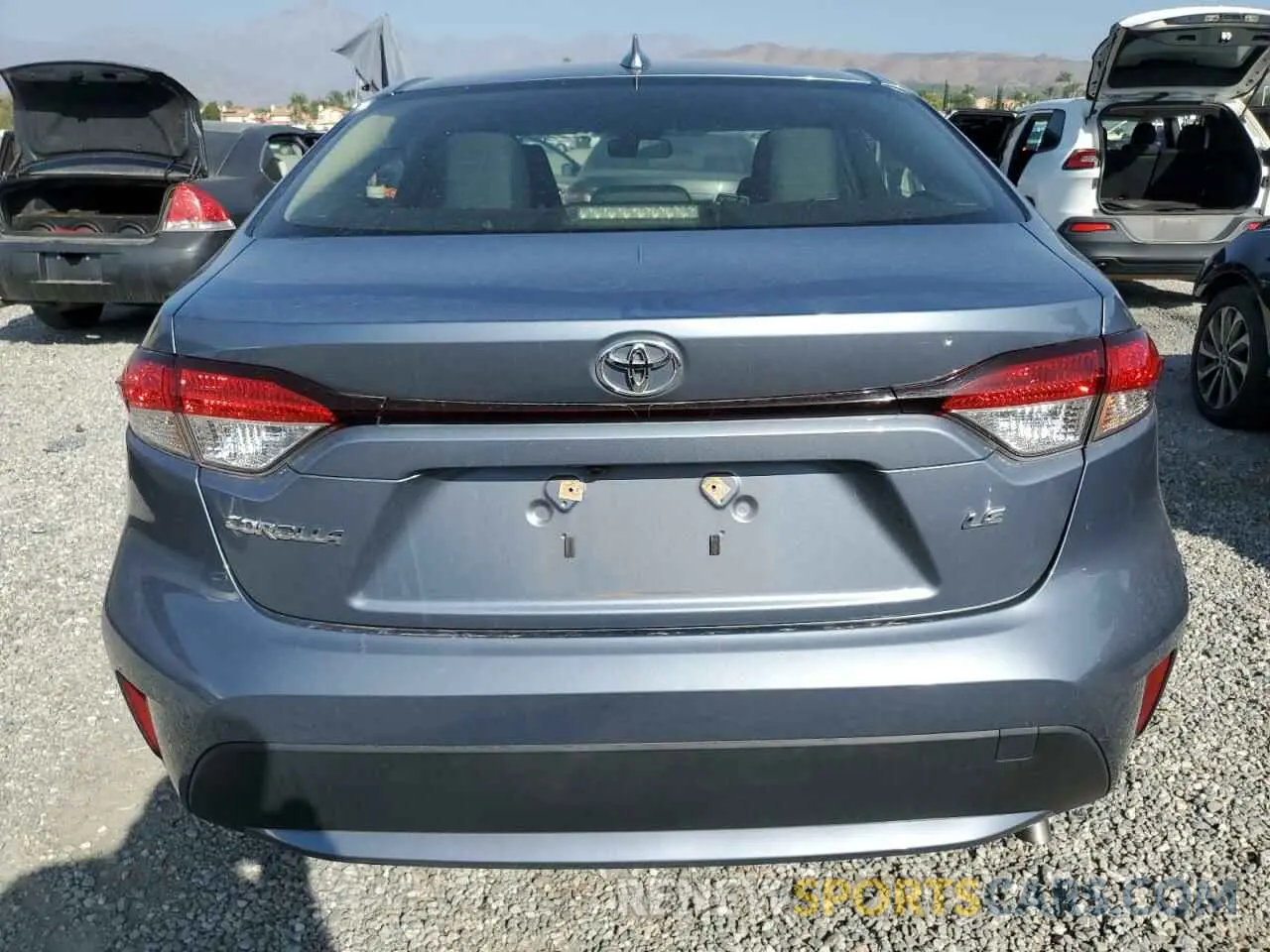 6 Фотография поврежденного автомобиля JTDEPMAE7MJ123202 TOYOTA COROLLA 2021