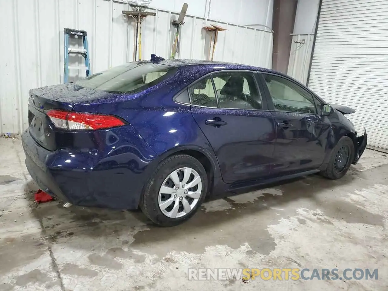 3 Photograph of a damaged car JTDEPMAE7MJ139660 TOYOTA COROLLA 2021