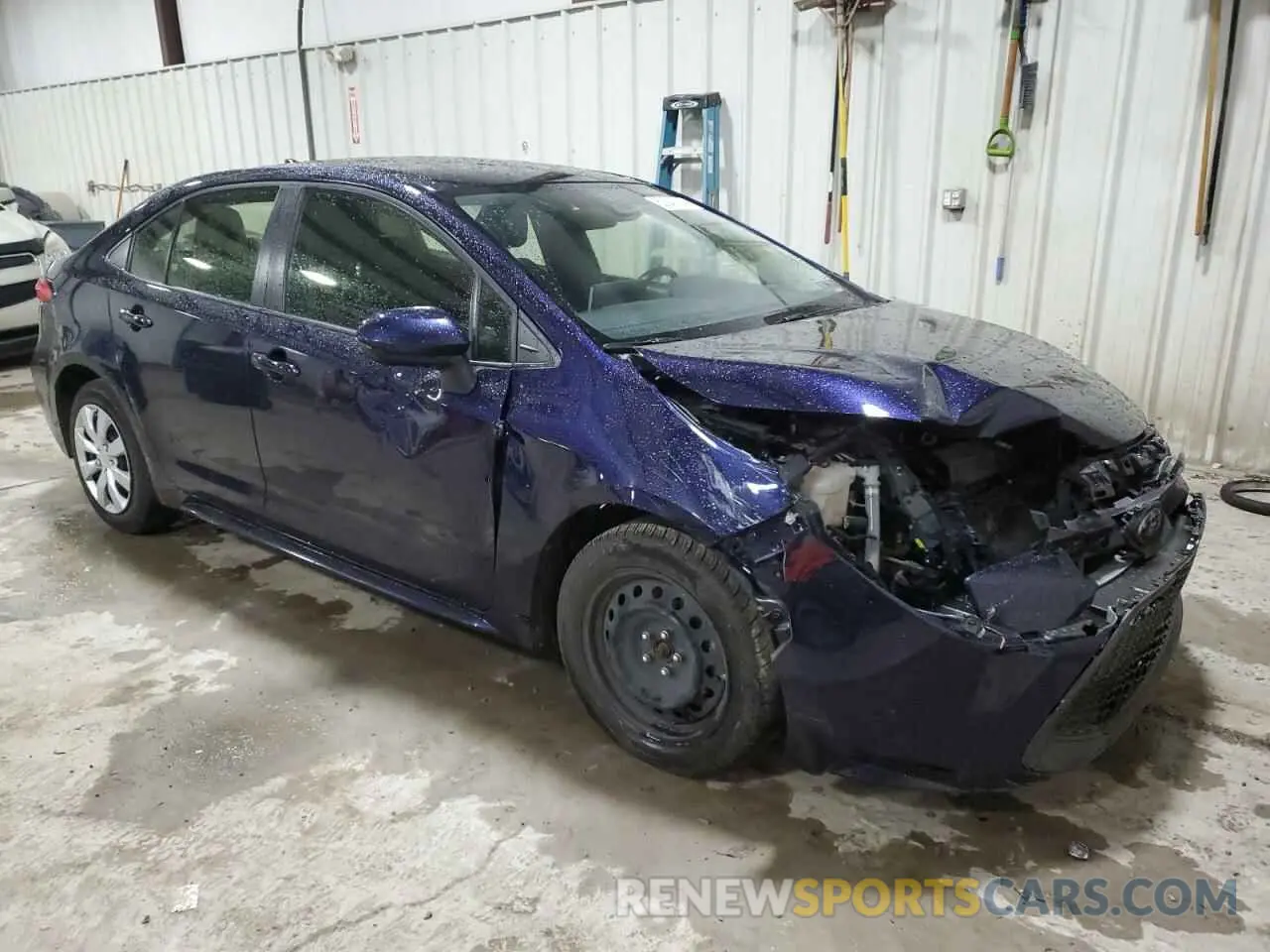 4 Photograph of a damaged car JTDEPMAE7MJ139660 TOYOTA COROLLA 2021