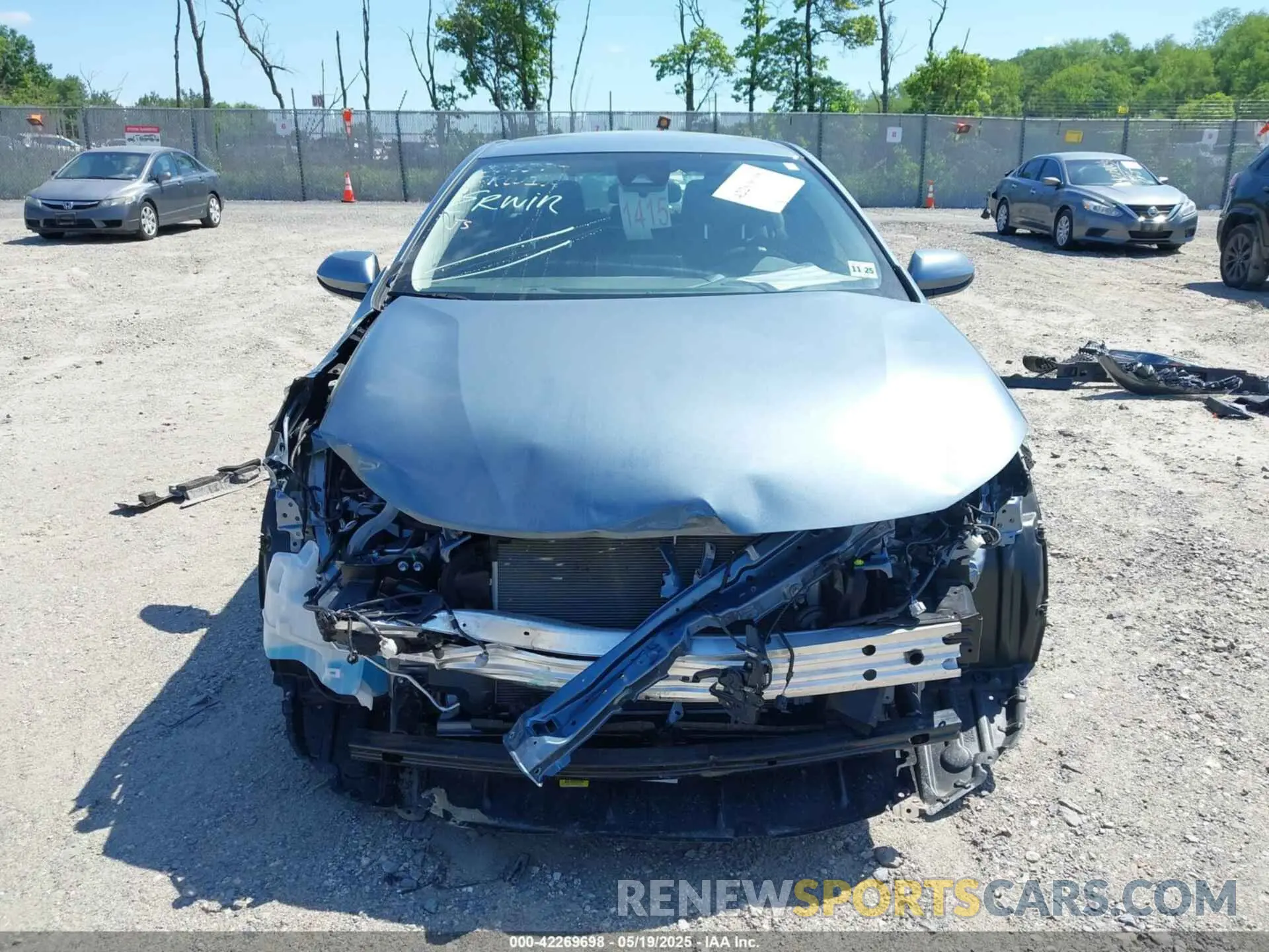 13 Photograph of a damaged car JTDEPMAE7MJ144664 TOYOTA COROLLA 2021