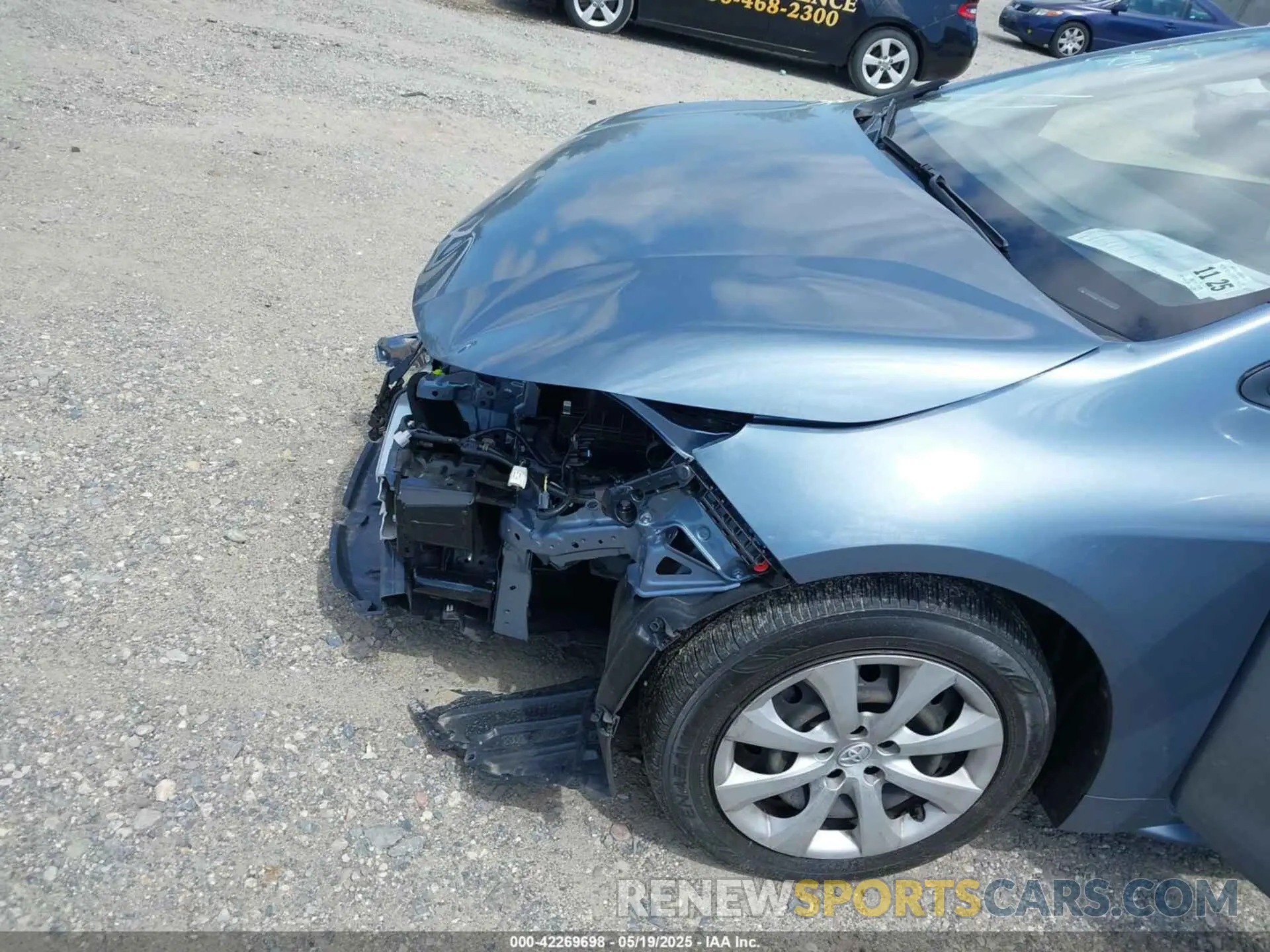 19 Photograph of a damaged car JTDEPMAE7MJ144664 TOYOTA COROLLA 2021