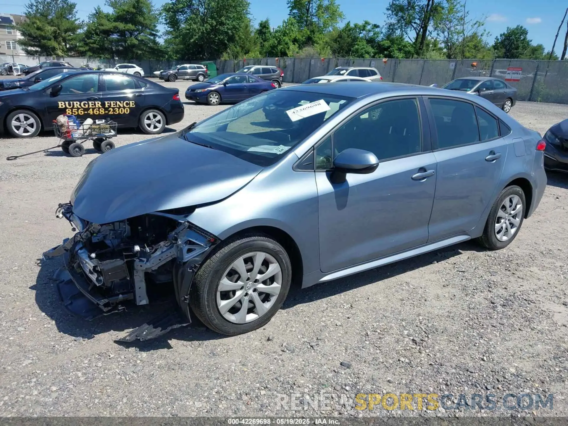 2 Photograph of a damaged car JTDEPMAE7MJ144664 TOYOTA COROLLA 2021