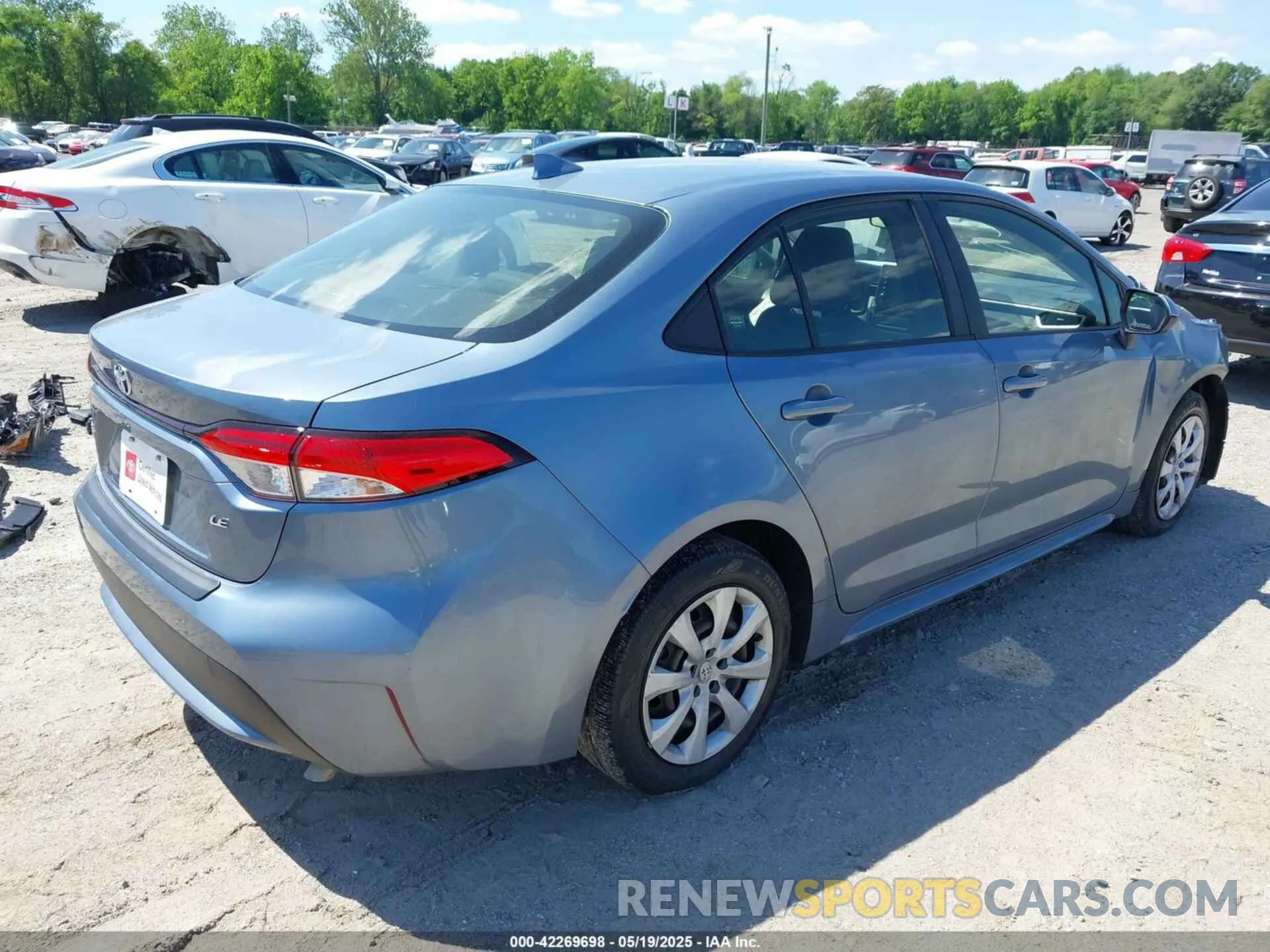 4 Photograph of a damaged car JTDEPMAE7MJ144664 TOYOTA COROLLA 2021