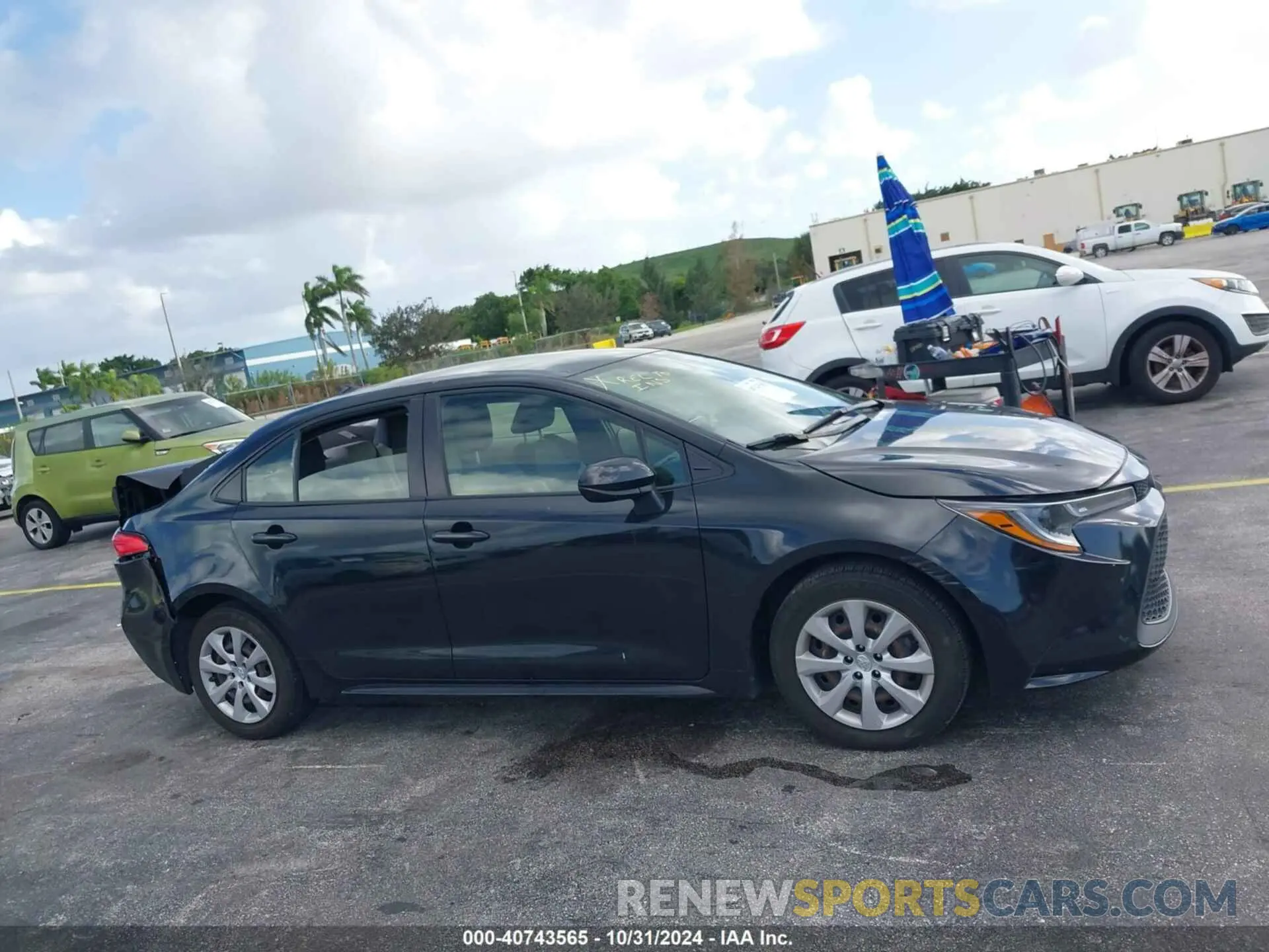 13 Photograph of a damaged car JTDEPMAE7MJ145426 TOYOTA COROLLA 2021