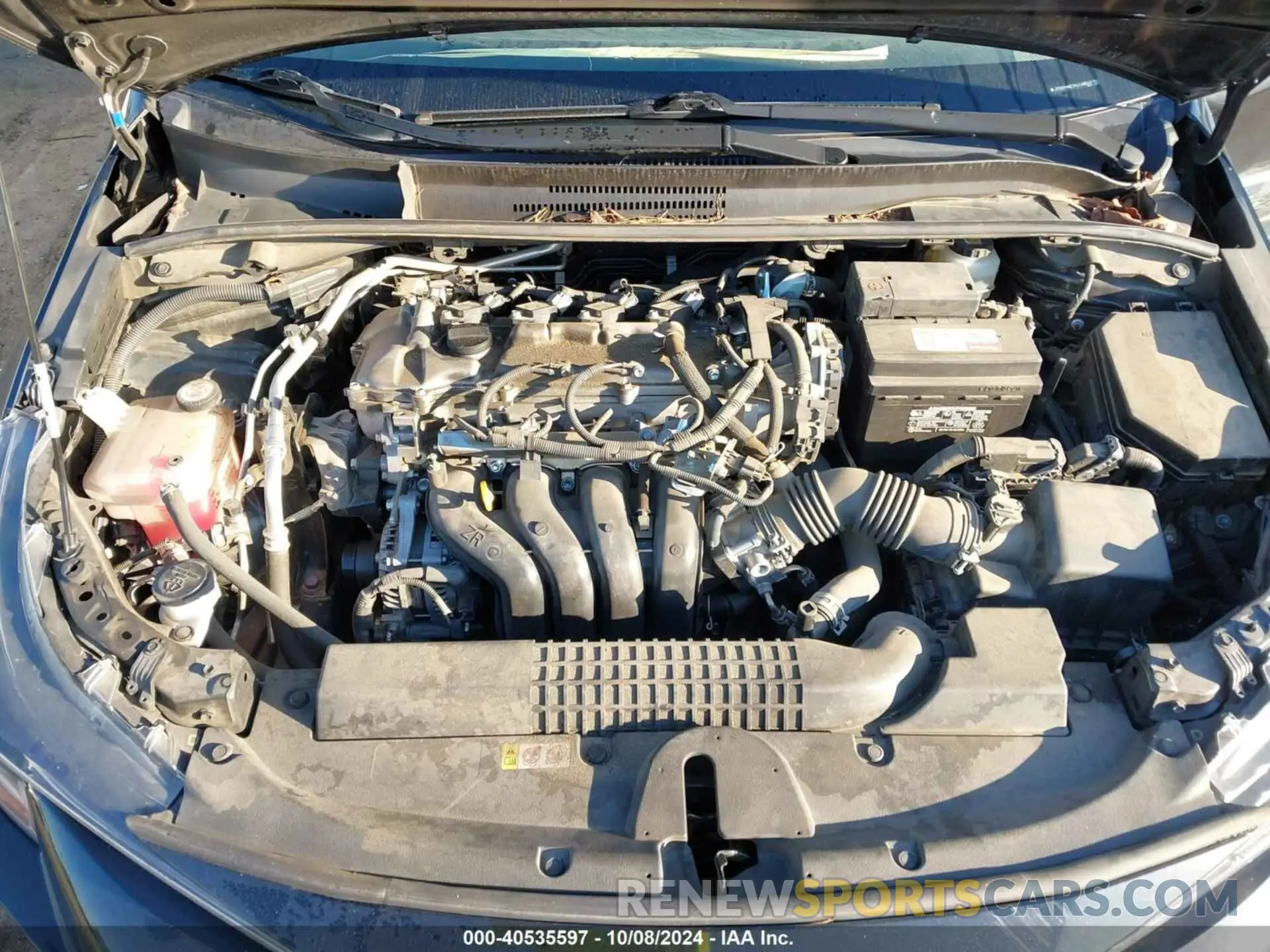 10 Фотография поврежденного автомобиля JTDEPMAE7MJ148567 TOYOTA COROLLA 2021