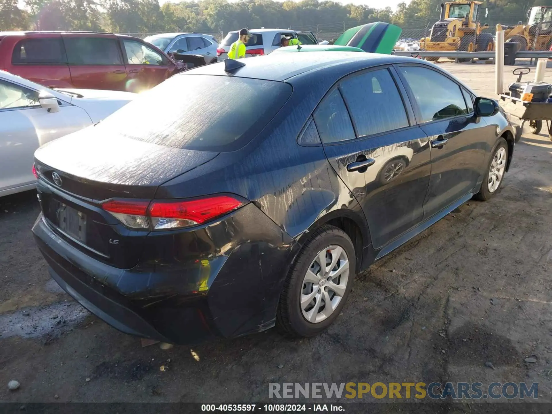 4 Фотография поврежденного автомобиля JTDEPMAE7MJ148567 TOYOTA COROLLA 2021