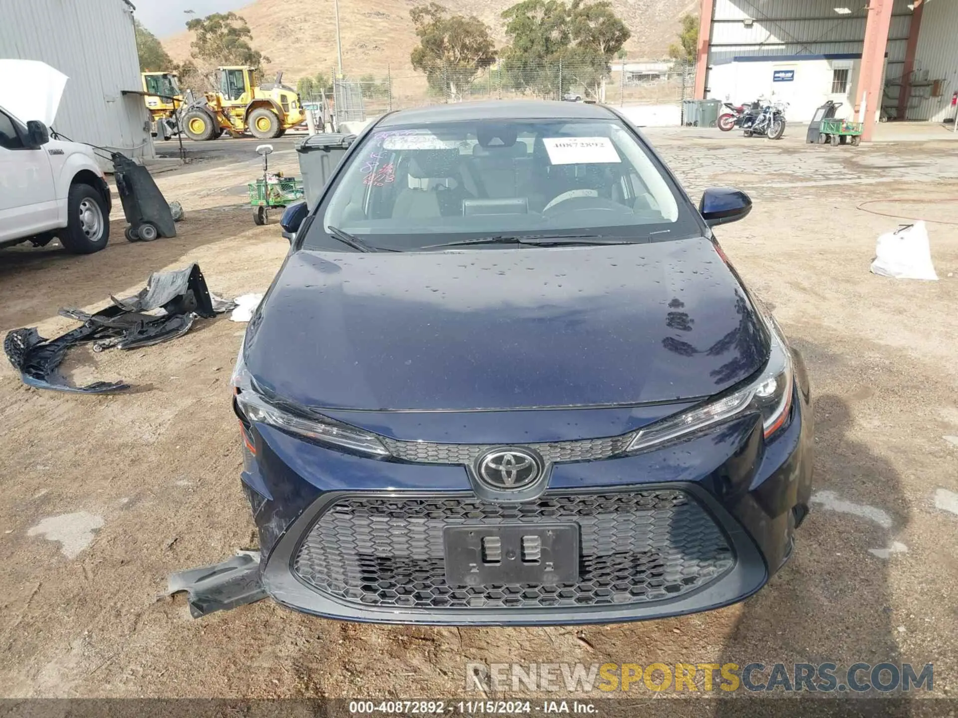 12 Photograph of a damaged car JTDEPMAE7MJ148830 TOYOTA COROLLA 2021