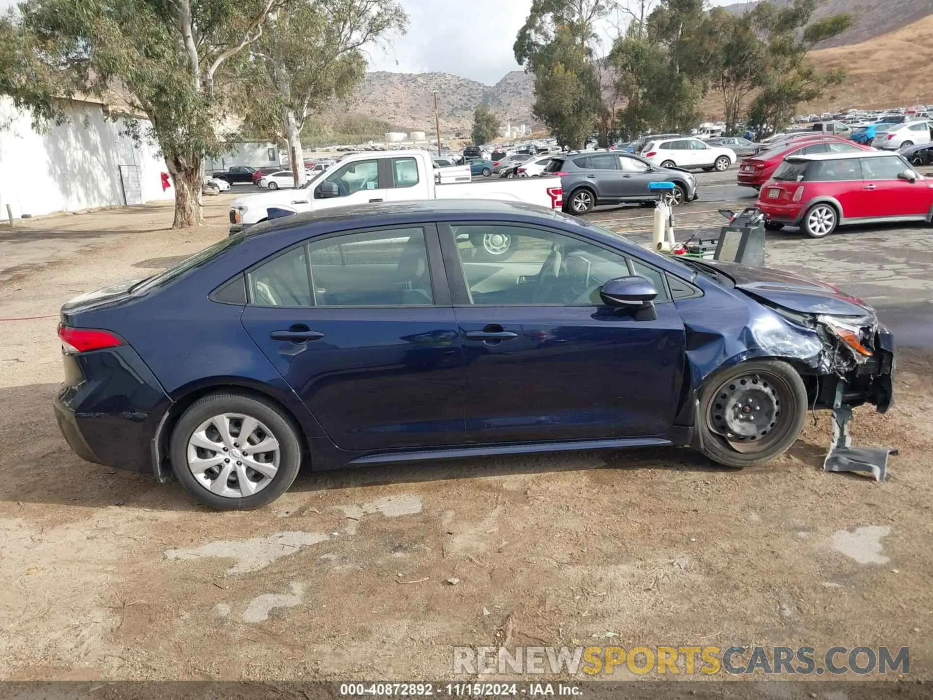 13 Photograph of a damaged car JTDEPMAE7MJ148830 TOYOTA COROLLA 2021
