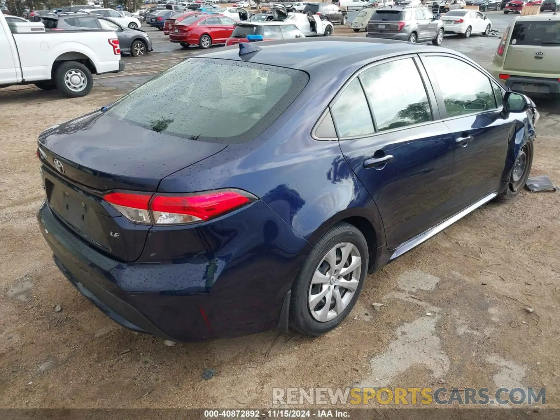 4 Photograph of a damaged car JTDEPMAE7MJ148830 TOYOTA COROLLA 2021