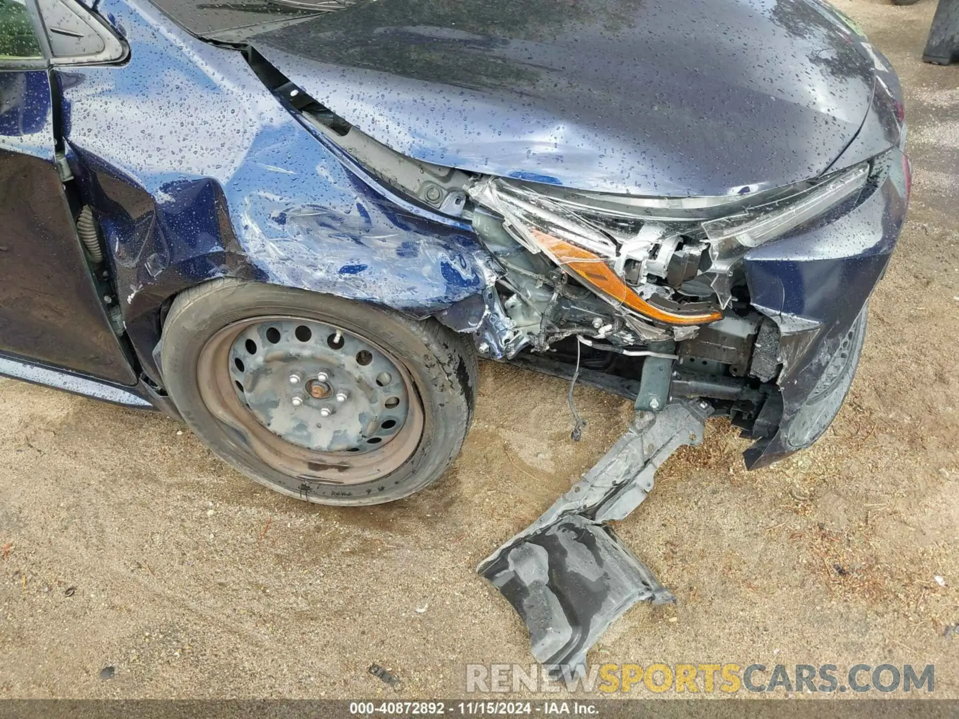 6 Photograph of a damaged car JTDEPMAE7MJ148830 TOYOTA COROLLA 2021