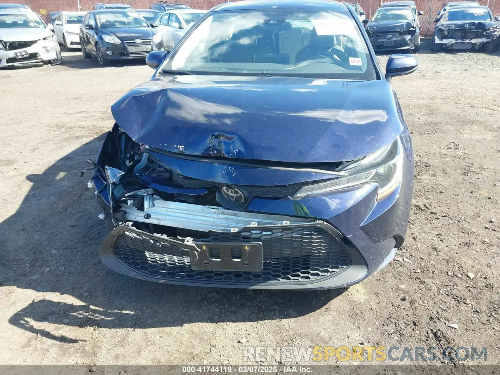 6 Фотография поврежденного автомобиля JTDEPMAE7MJ150092 TOYOTA COROLLA 2021