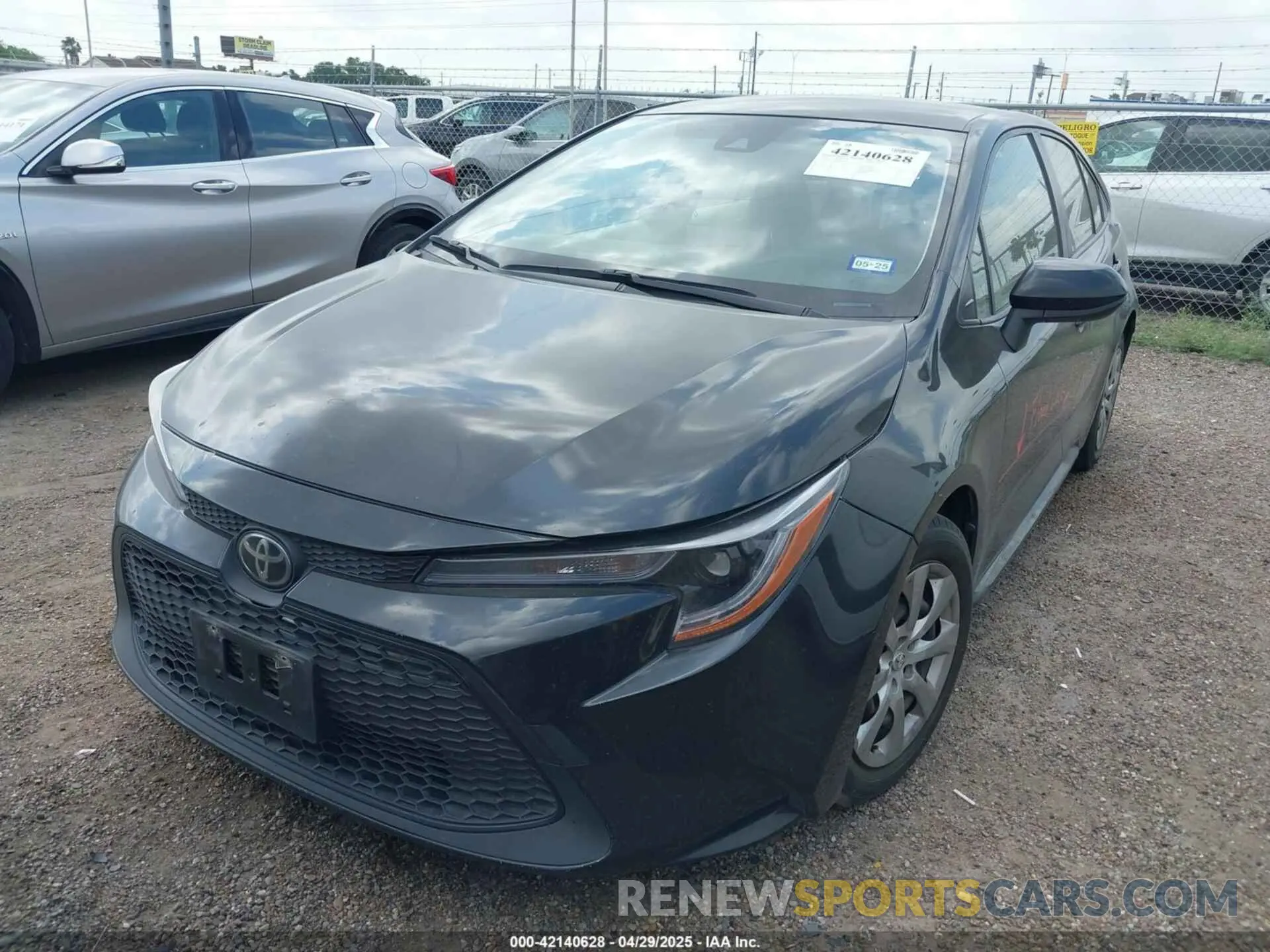 2 Photograph of a damaged car JTDEPMAE7MJ150495 TOYOTA COROLLA 2021