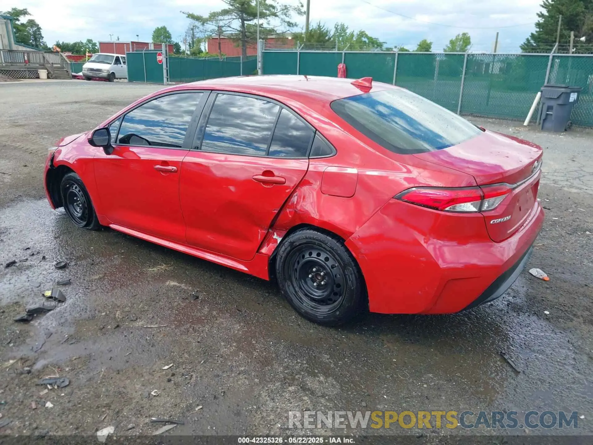 3 Photograph of a damaged car JTDEPMAE7MJ154062 TOYOTA COROLLA 2021