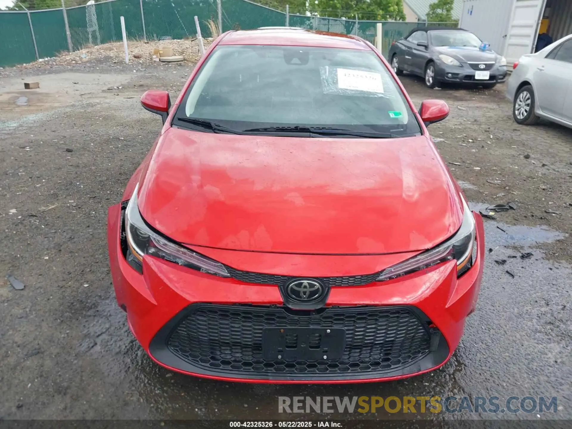 6 Photograph of a damaged car JTDEPMAE7MJ154062 TOYOTA COROLLA 2021