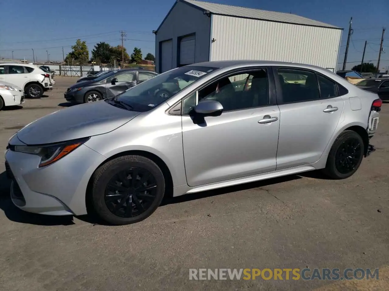 1 Photograph of a damaged car JTDEPMAE7MJ155339 TOYOTA COROLLA 2021