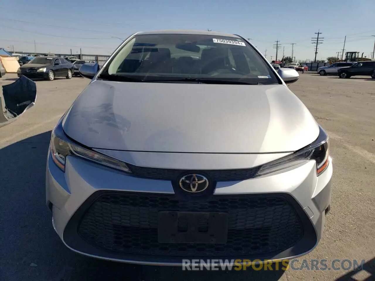 5 Photograph of a damaged car JTDEPMAE7MJ155339 TOYOTA COROLLA 2021