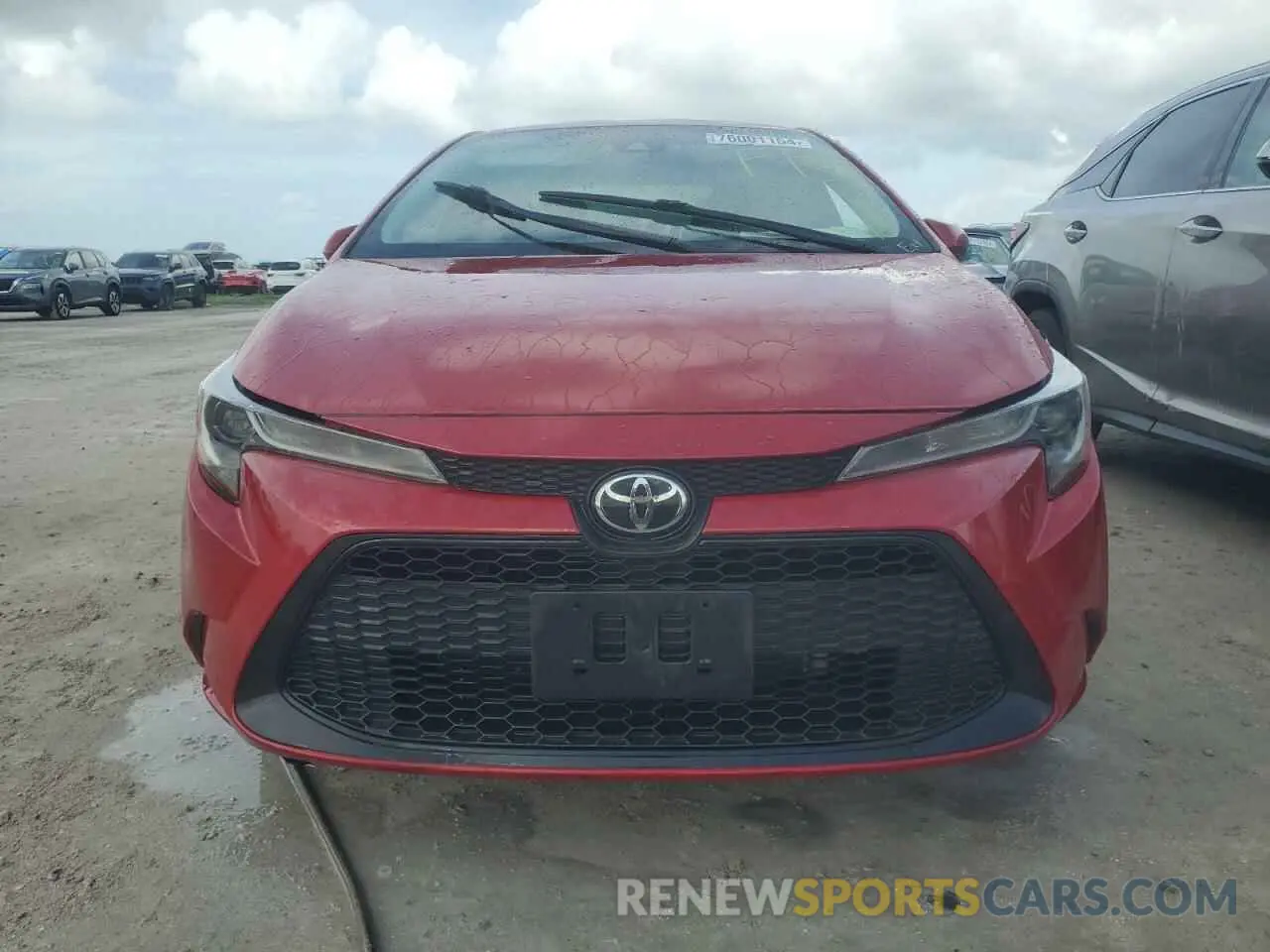 5 Photograph of a damaged car JTDEPMAE7MJ157480 TOYOTA COROLLA 2021