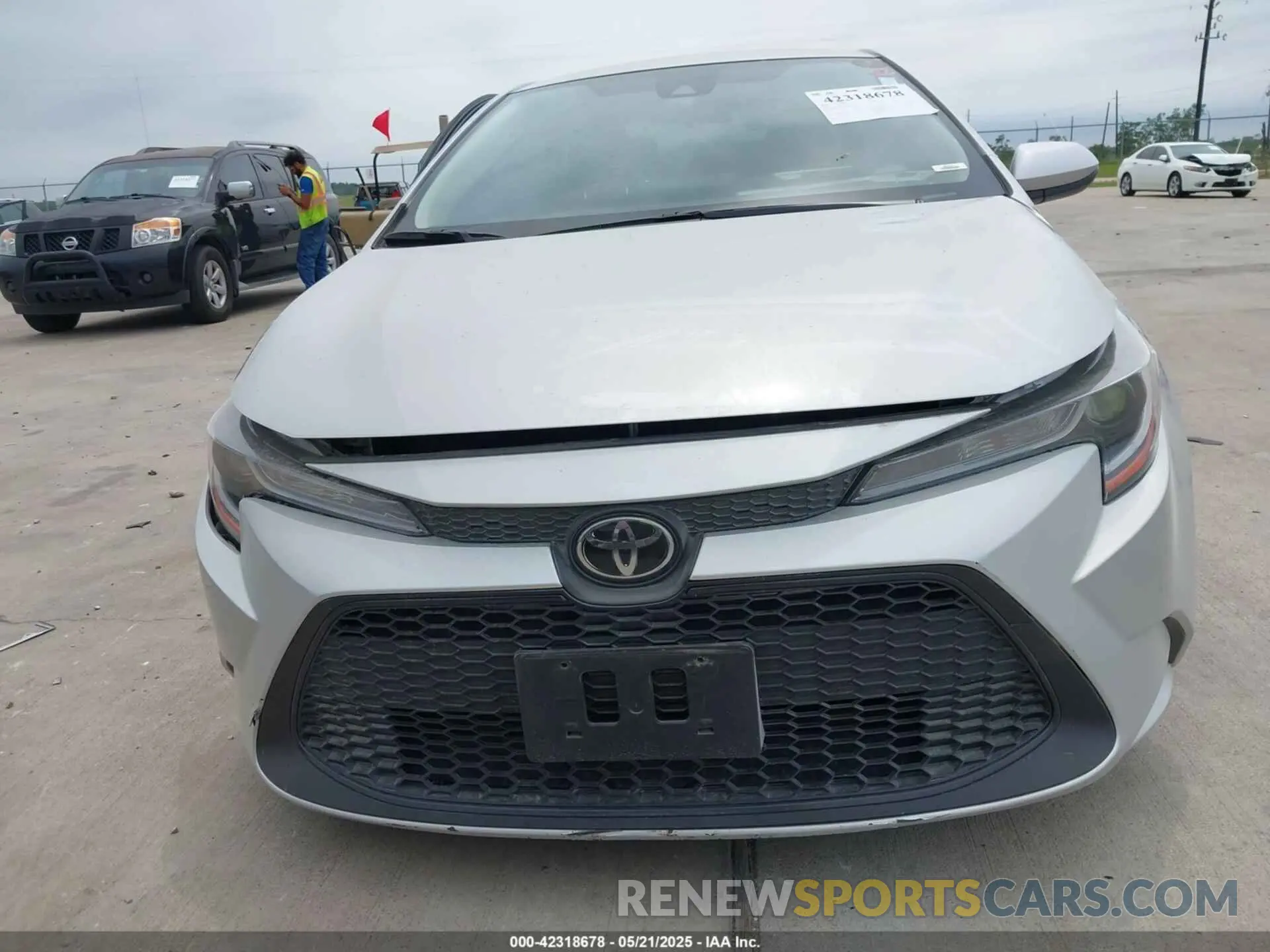 12 Photograph of a damaged car JTDEPMAE7MJ158841 TOYOTA COROLLA 2021