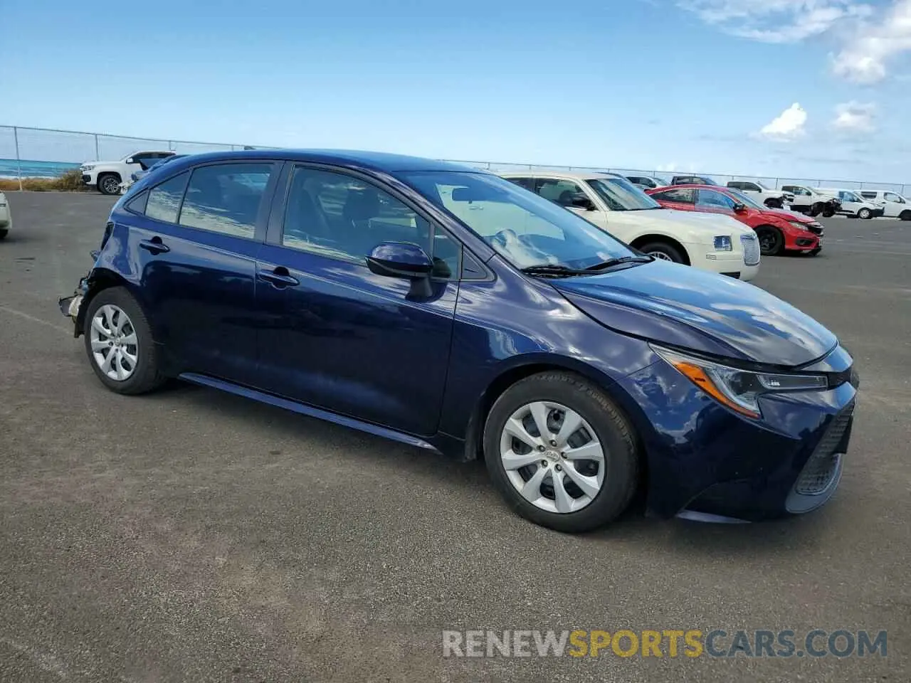 4 Photograph of a damaged car JTDEPMAE7MJ161030 TOYOTA COROLLA 2021