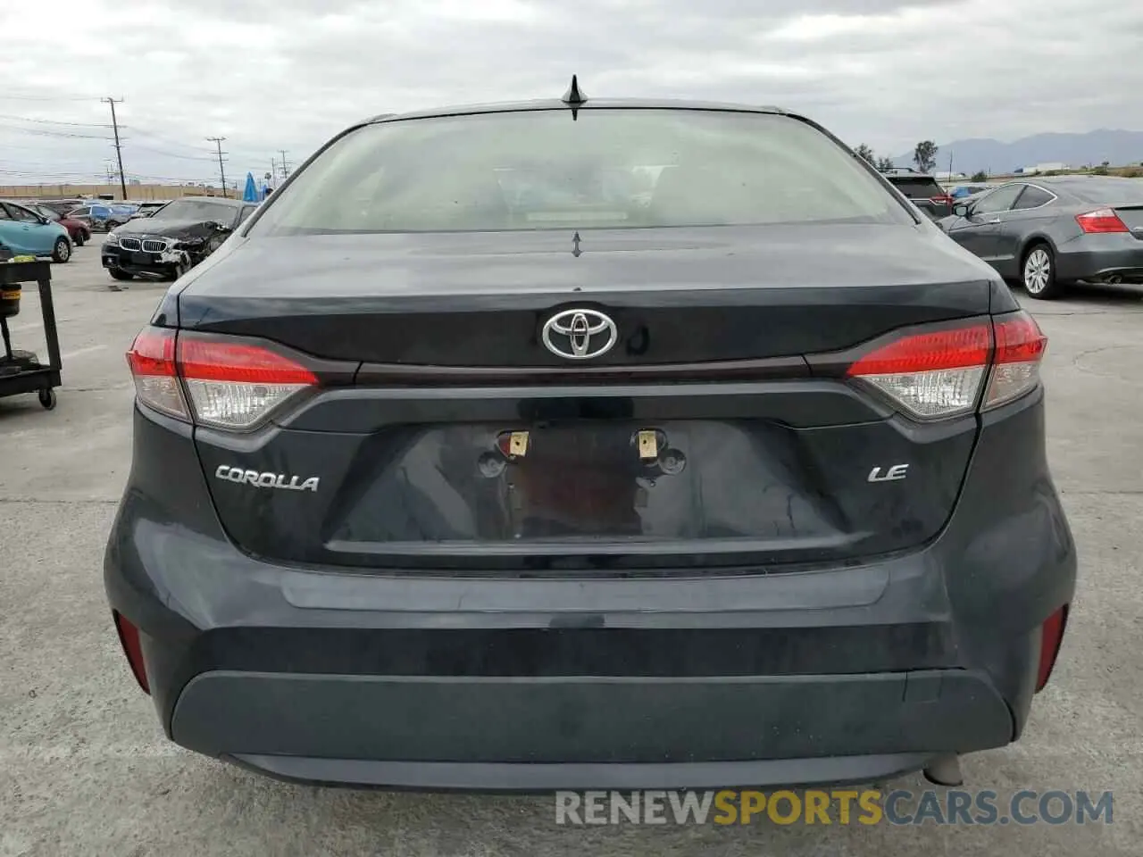 6 Photograph of a damaged car JTDEPMAE7MJ166518 TOYOTA COROLLA 2021