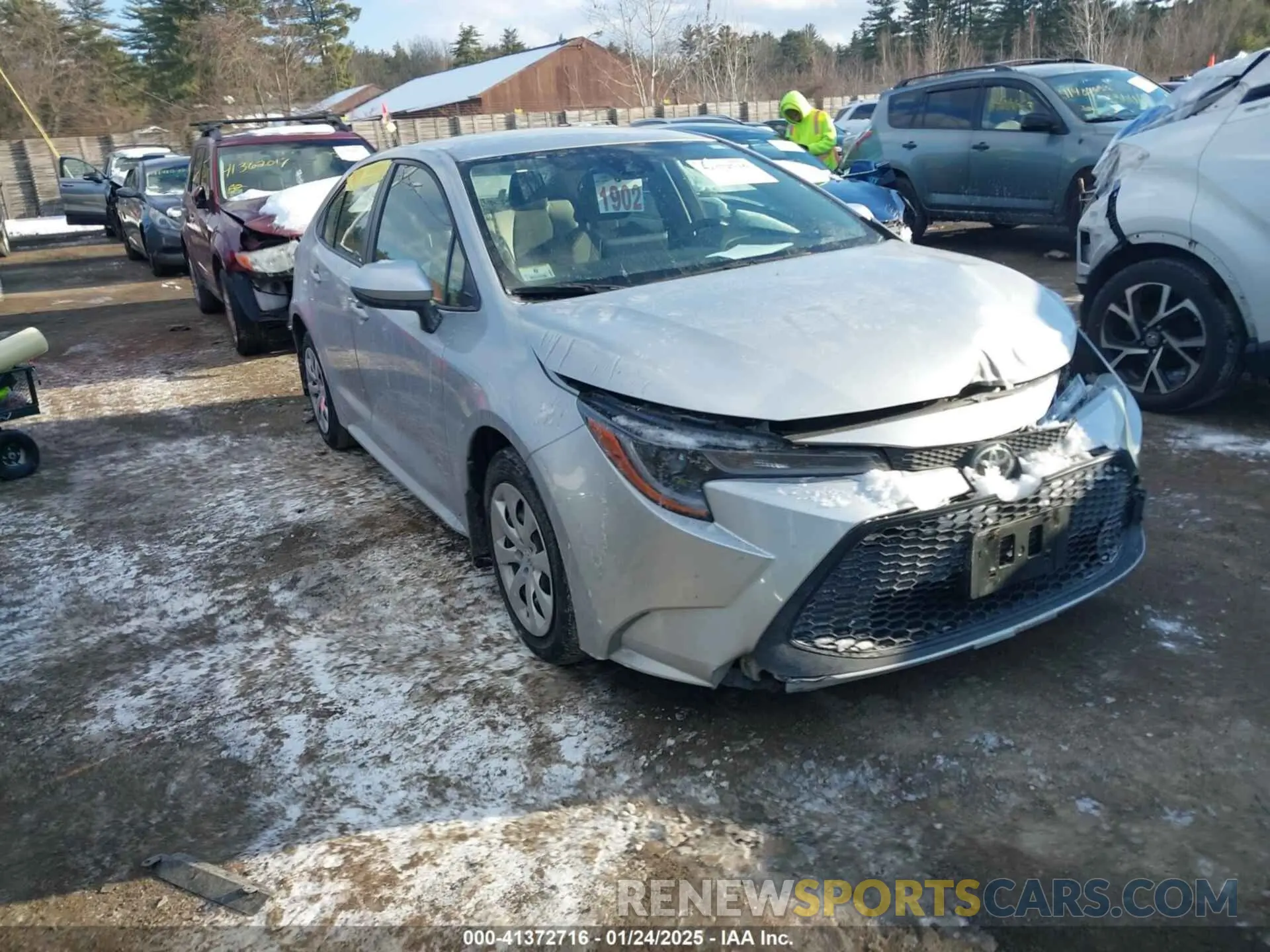 1 Фотография поврежденного автомобиля JTDEPMAE7MJ173131 TOYOTA COROLLA 2021