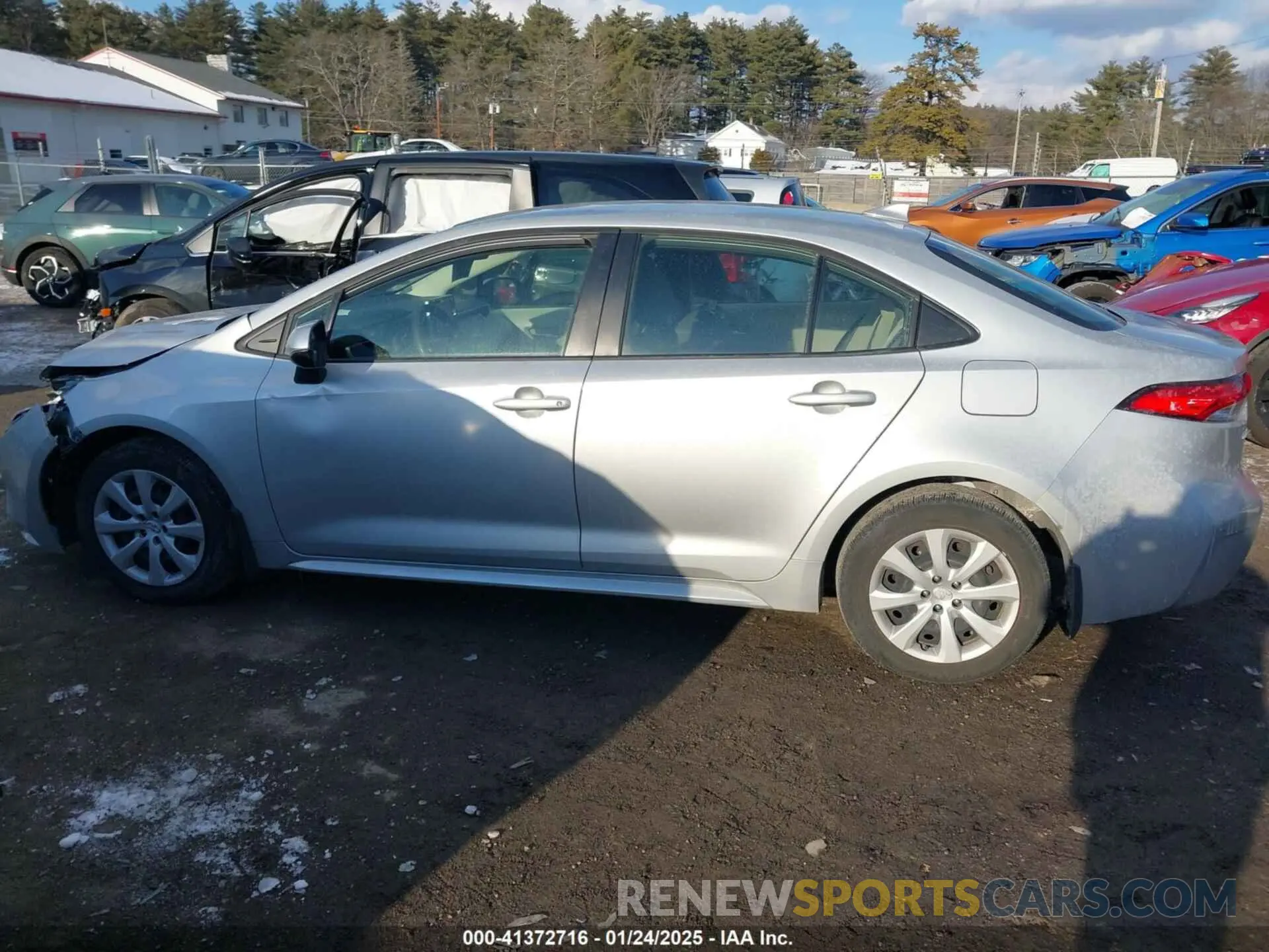 14 Фотография поврежденного автомобиля JTDEPMAE7MJ173131 TOYOTA COROLLA 2021