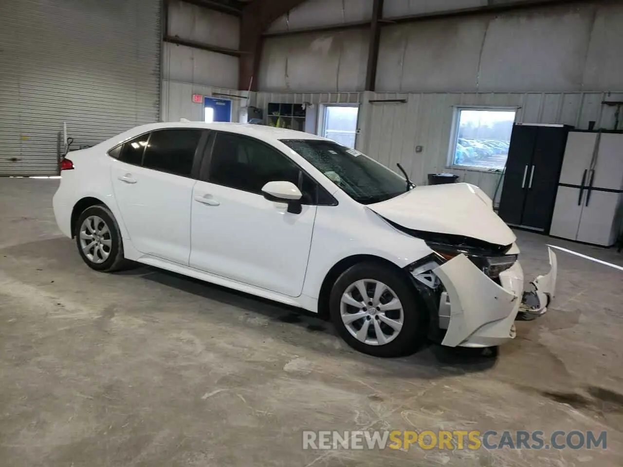 4 Photograph of a damaged car JTDEPMAE7MJ174781 TOYOTA COROLLA 2021