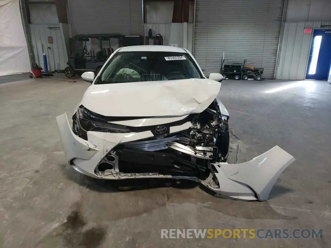 5 Photograph of a damaged car JTDEPMAE7MJ174781 TOYOTA COROLLA 2021