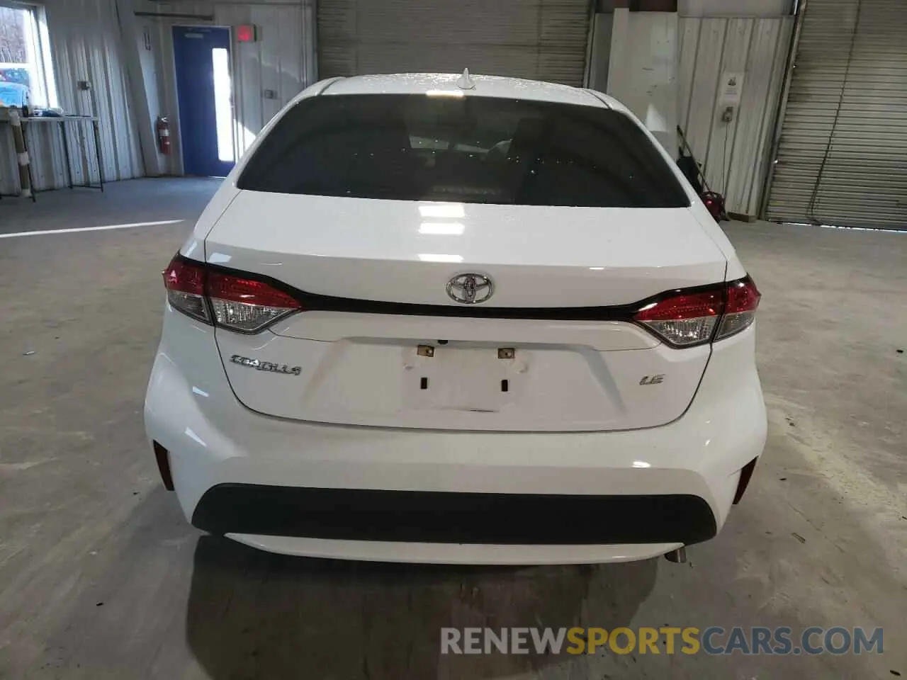 6 Photograph of a damaged car JTDEPMAE7MJ174781 TOYOTA COROLLA 2021