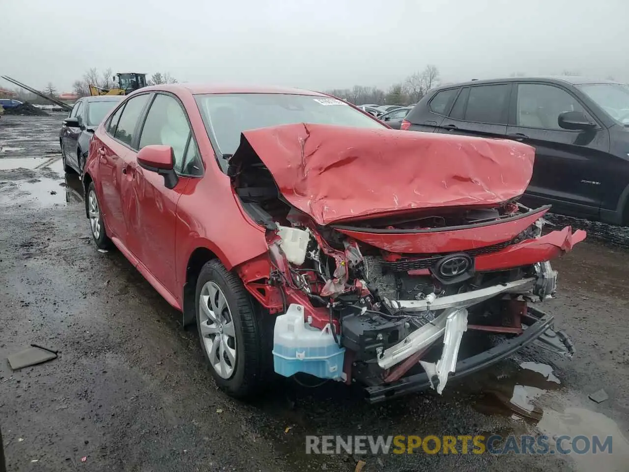4 Photograph of a damaged car JTDEPMAE7MJ180533 TOYOTA COROLLA 2021