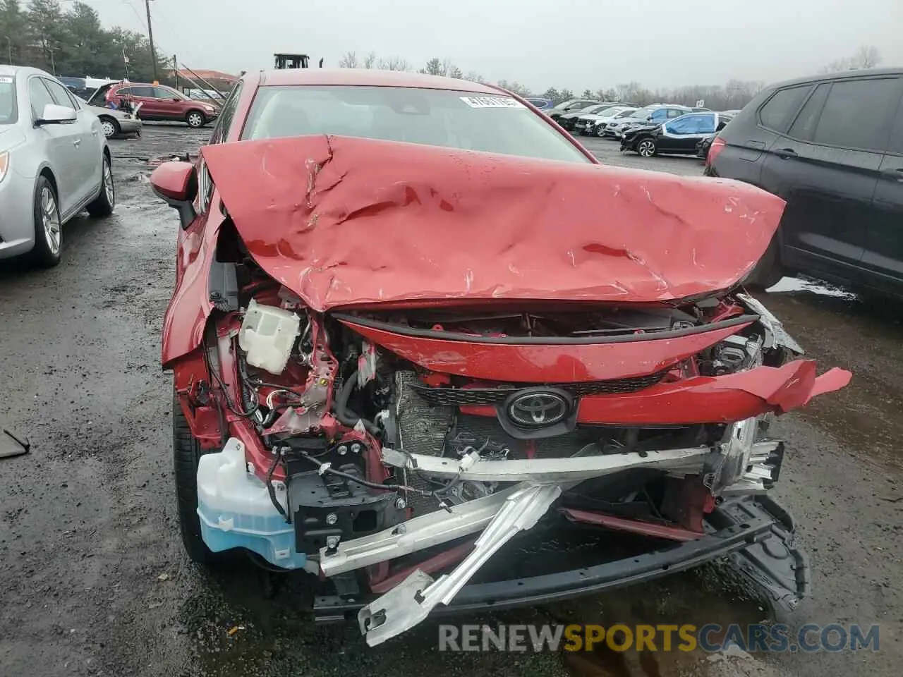 5 Photograph of a damaged car JTDEPMAE7MJ180533 TOYOTA COROLLA 2021