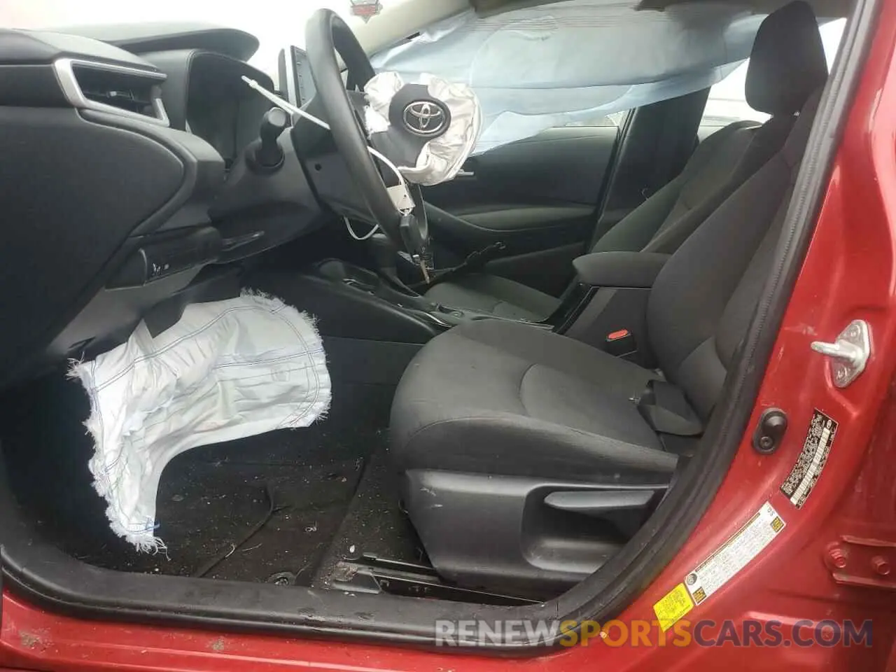 7 Photograph of a damaged car JTDEPMAE7MJ180533 TOYOTA COROLLA 2021