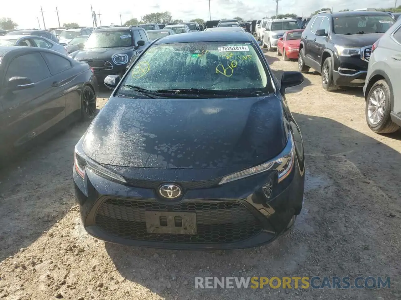 5 Фотография поврежденного автомобиля JTDEPMAE7MJ187837 TOYOTA COROLLA 2021