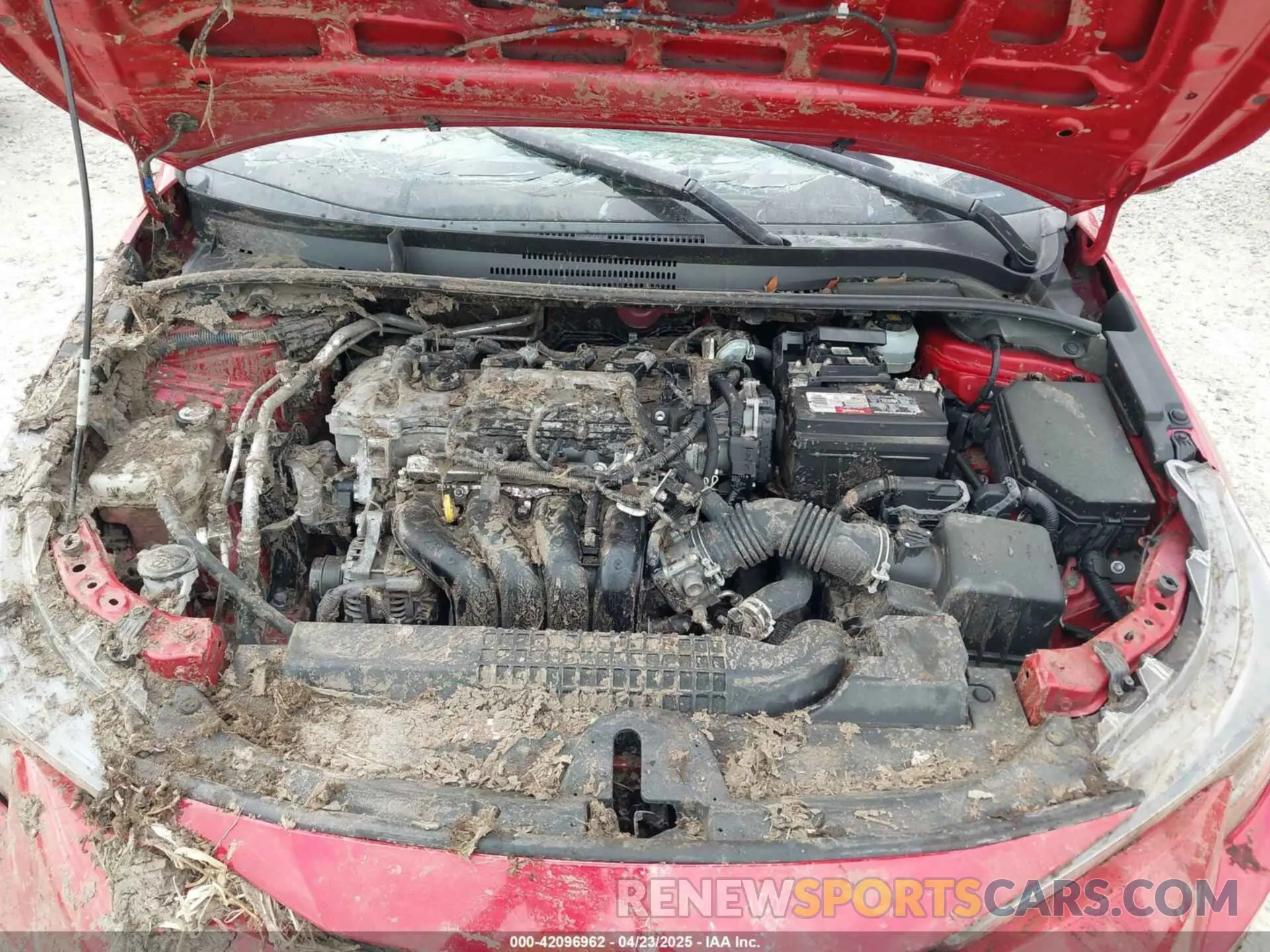 10 Photograph of a damaged car JTDEPMAE8MJ132880 TOYOTA COROLLA 2021