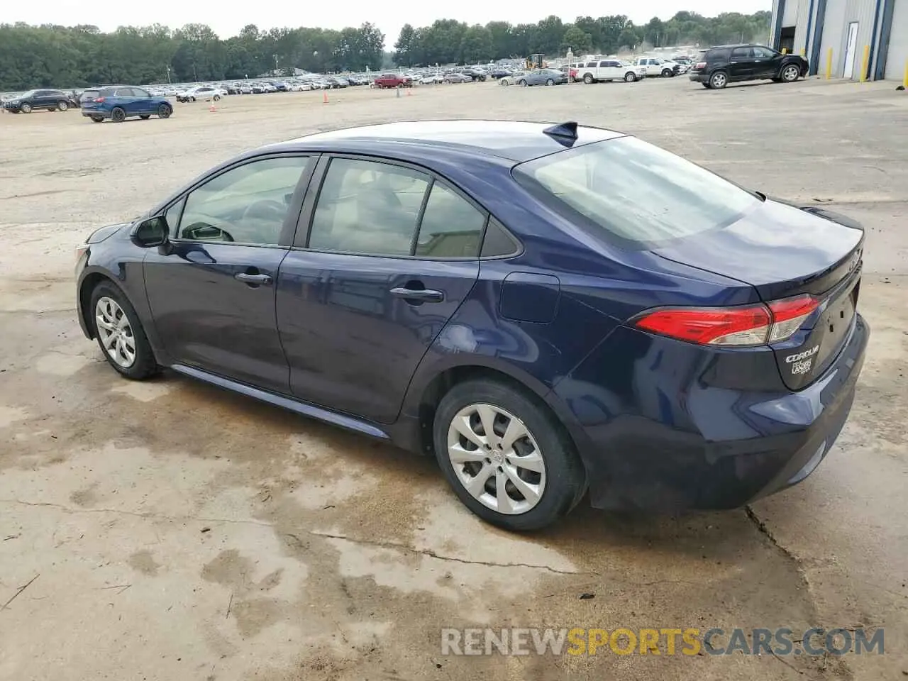2 Photograph of a damaged car JTDEPMAE8MJ134399 TOYOTA COROLLA 2021