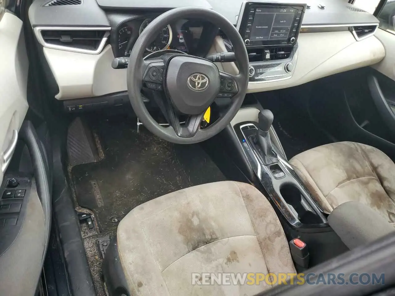 8 Photograph of a damaged car JTDEPMAE8MJ134399 TOYOTA COROLLA 2021