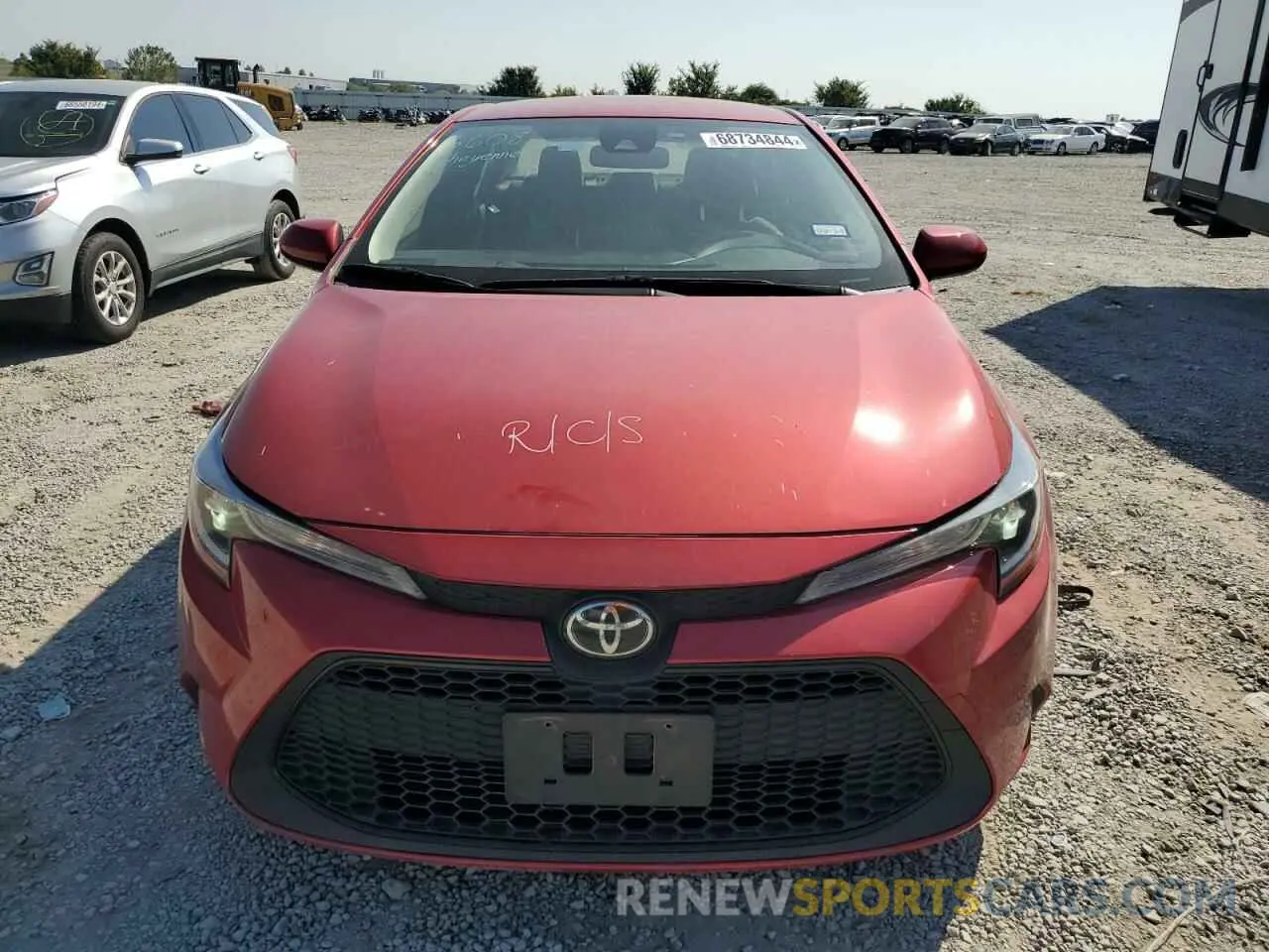 5 Photograph of a damaged car JTDEPMAE8MJ135830 TOYOTA COROLLA 2021